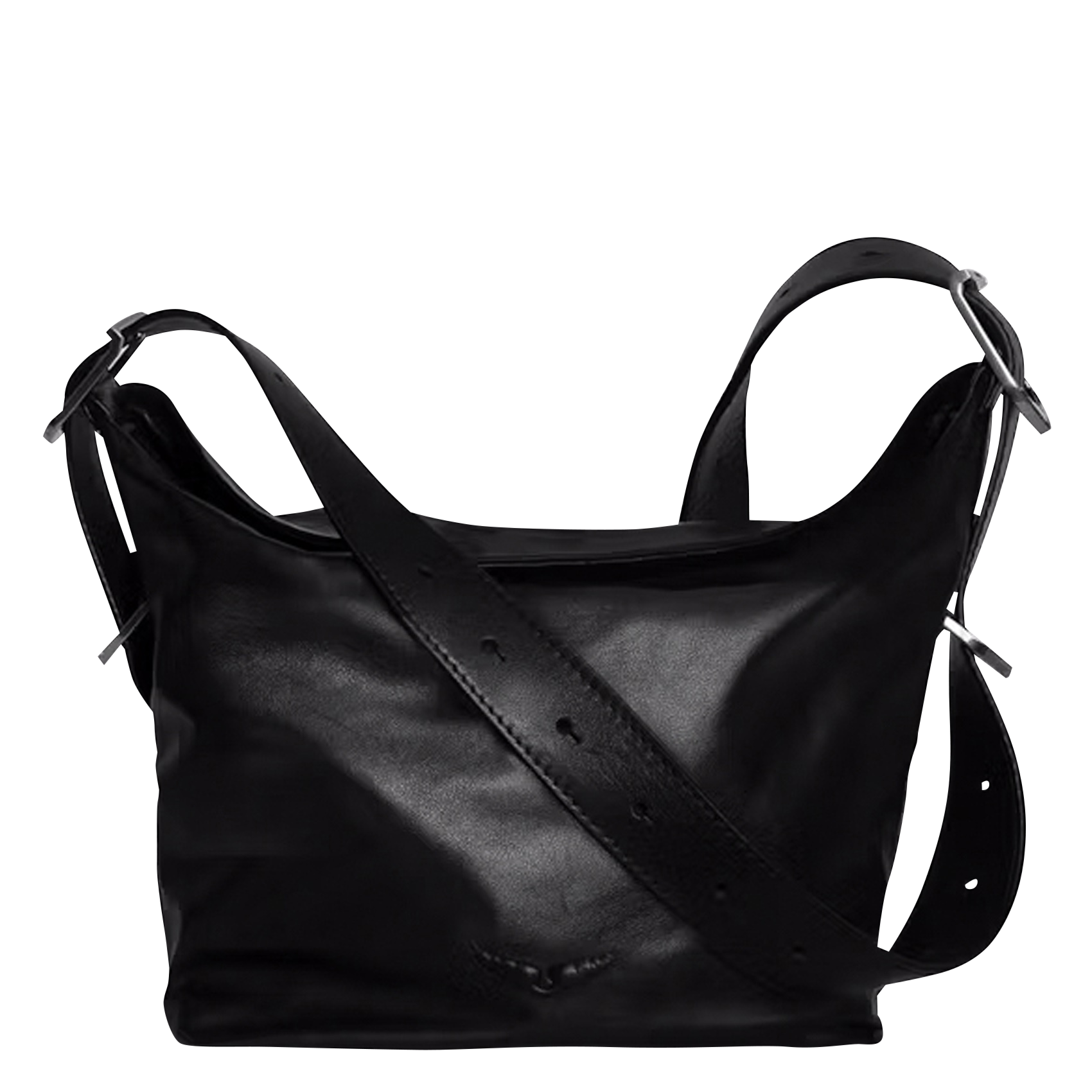 Leren crossbodytas  ZADIG&VOLTAIRE Zwart