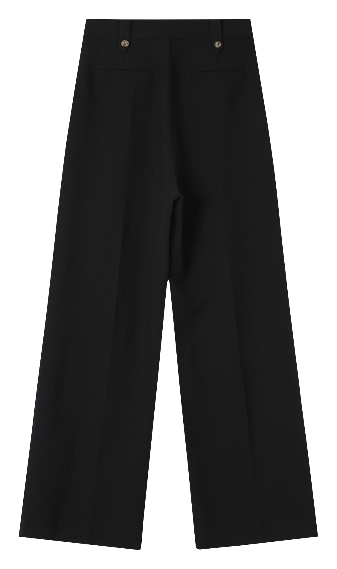 Pantalon droit de tailleur GRACE ET MILA Noir