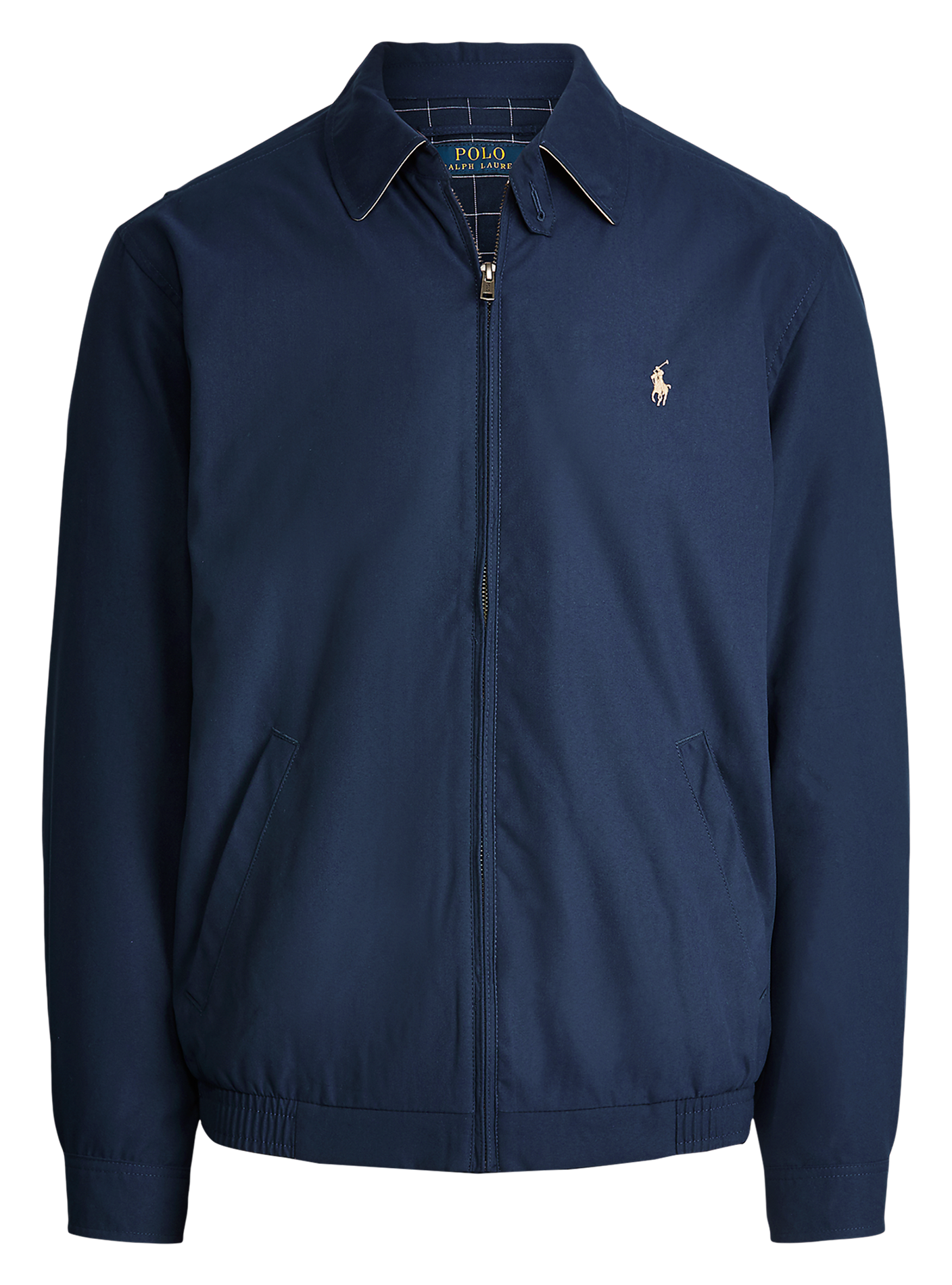 Straight jacket with classic collar POLO RALPH LAUREN Blue