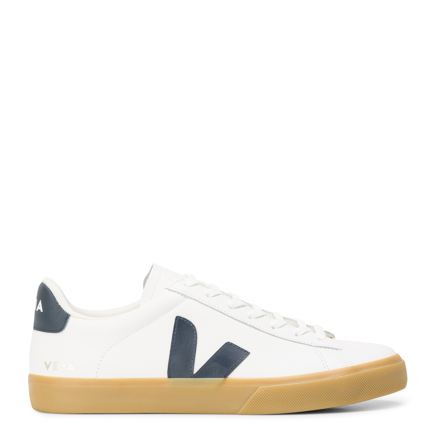Low-top dual-material sneakers VEJA White