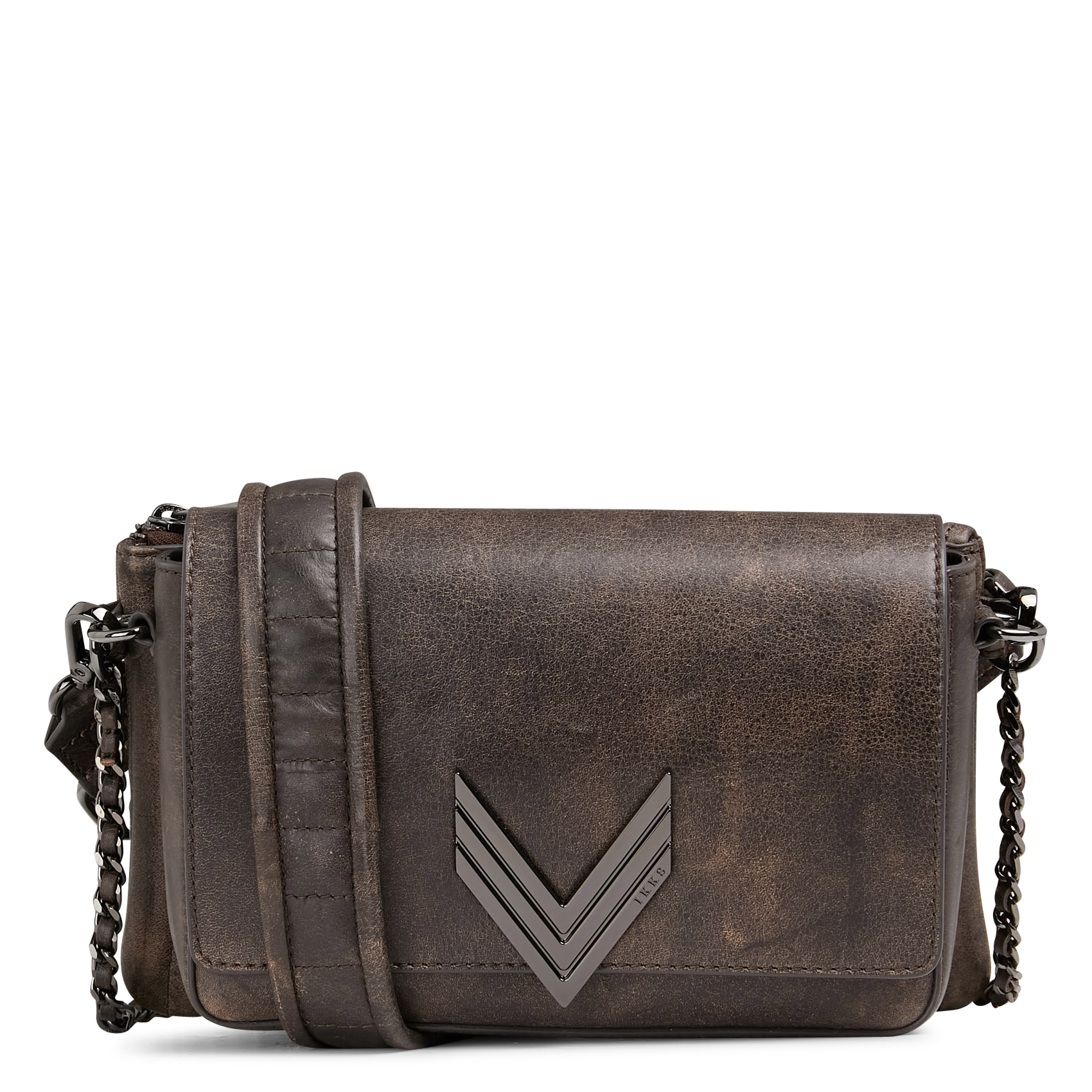 Leather crossbody bag IKKS