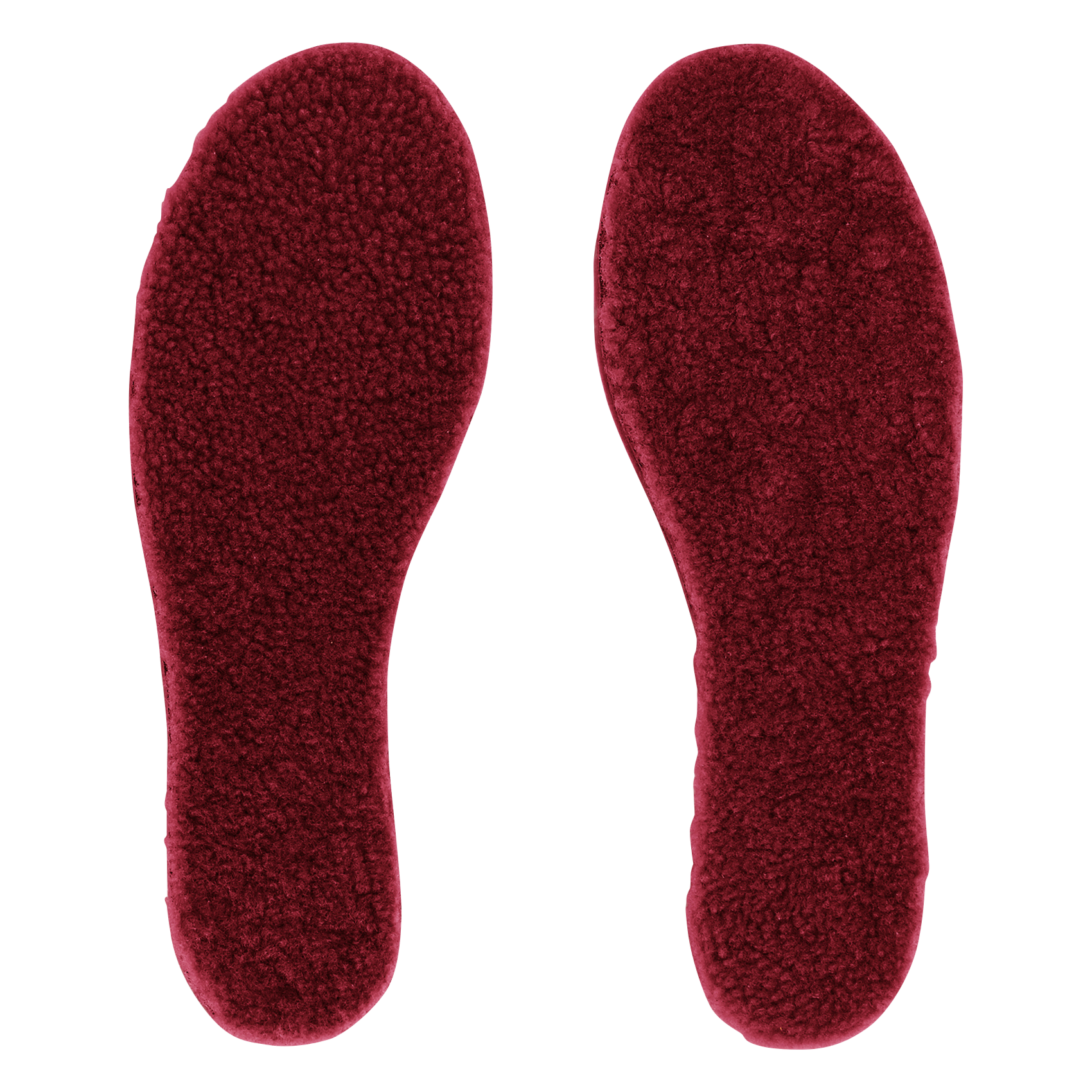 Einlegesohlen aus Merinowolle und Kork ILDA'S SHEEP Rot
