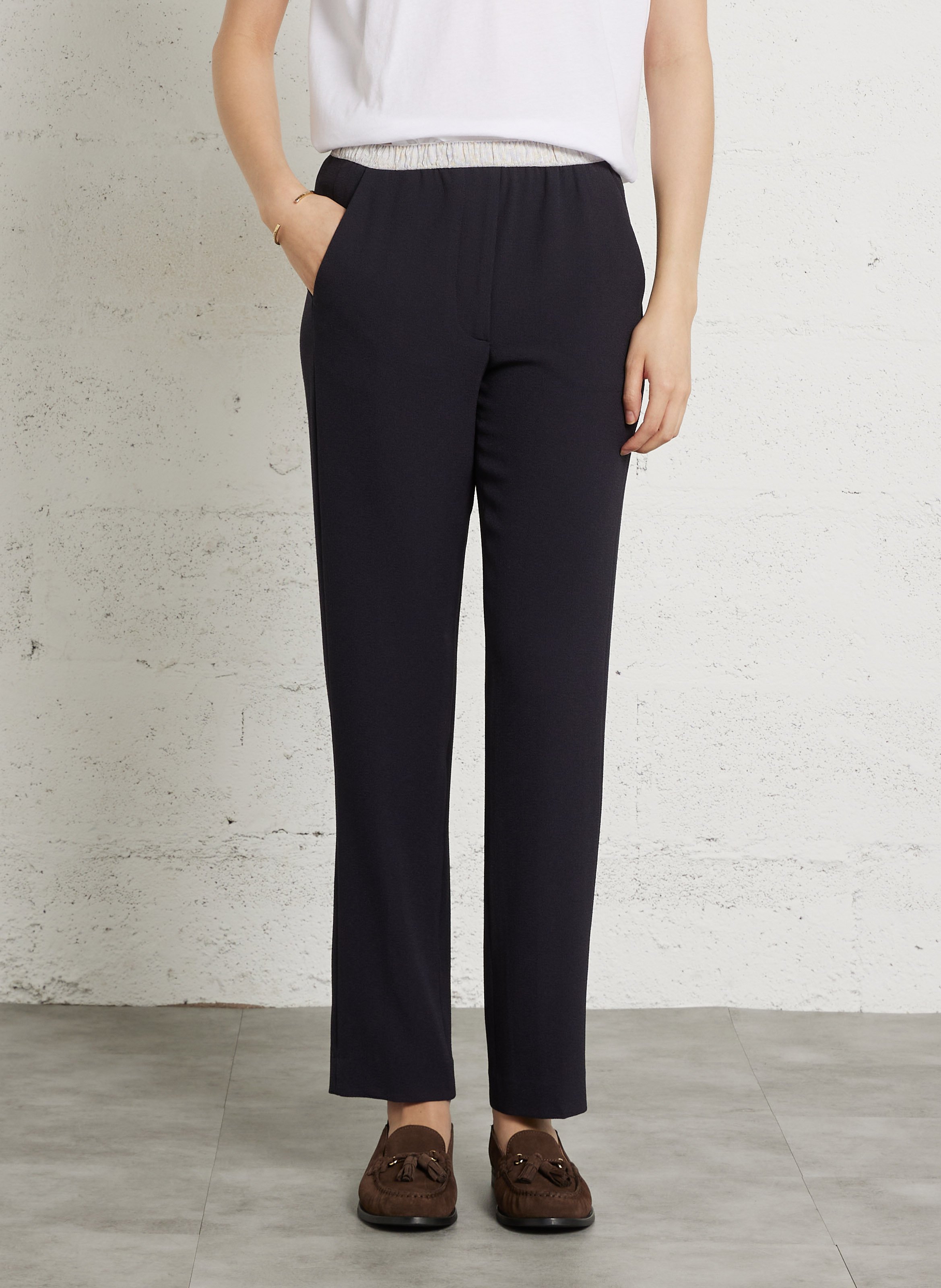 Weit geschnittene Hose HARTFORD Blau