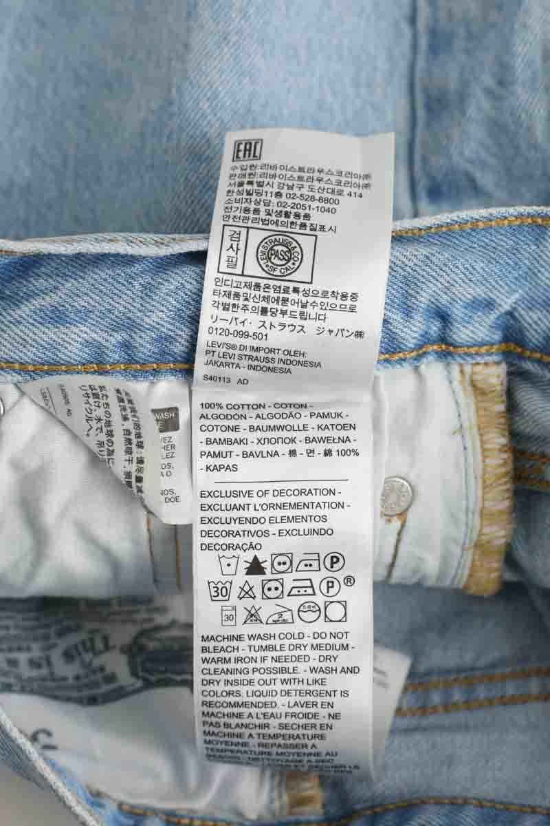 Mini shorts LEVI'S - Seconde main Blue