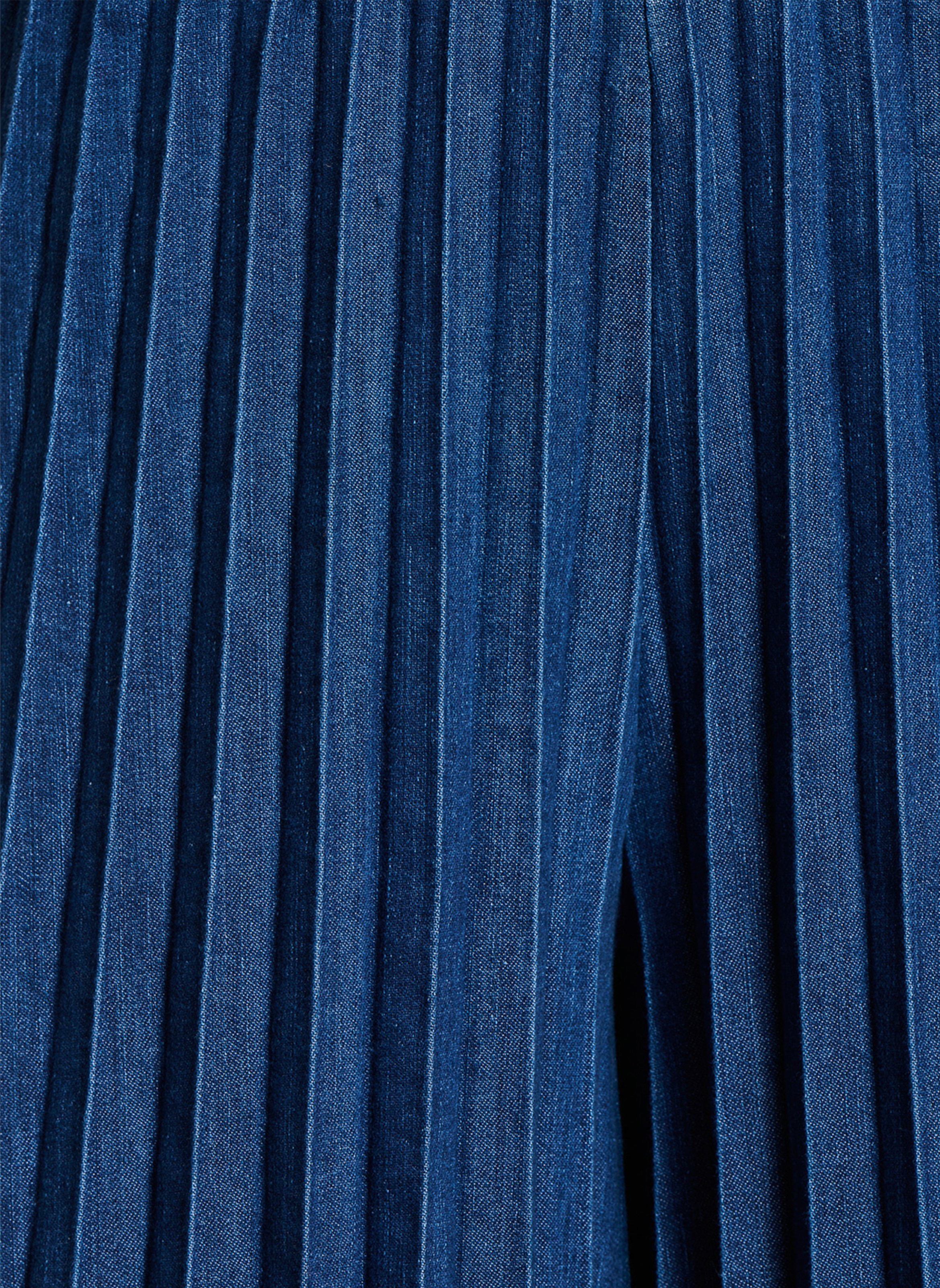 Weite Denim-Hose LA FEE MARABOUTEE Blau