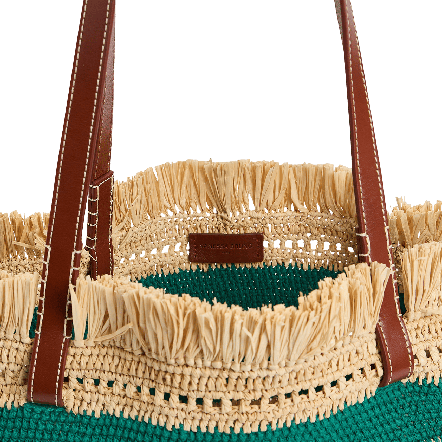 Bast-Shopper VANESSA BRUNO Grun