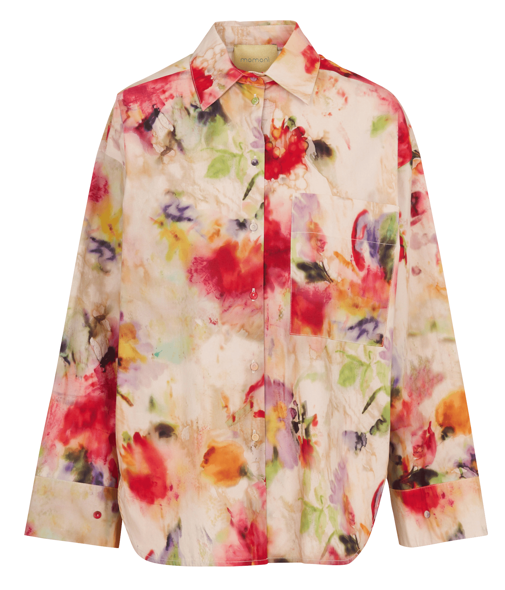 Chemise  imprimée col classique MOMONI Multicolore
