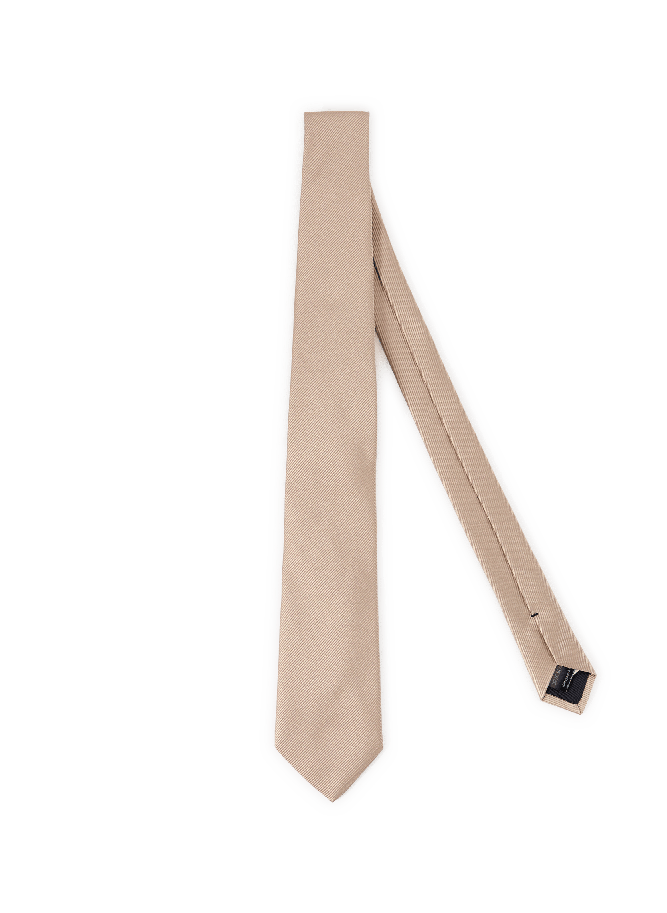Solid silk tie AU PRINTEMPS PARIS