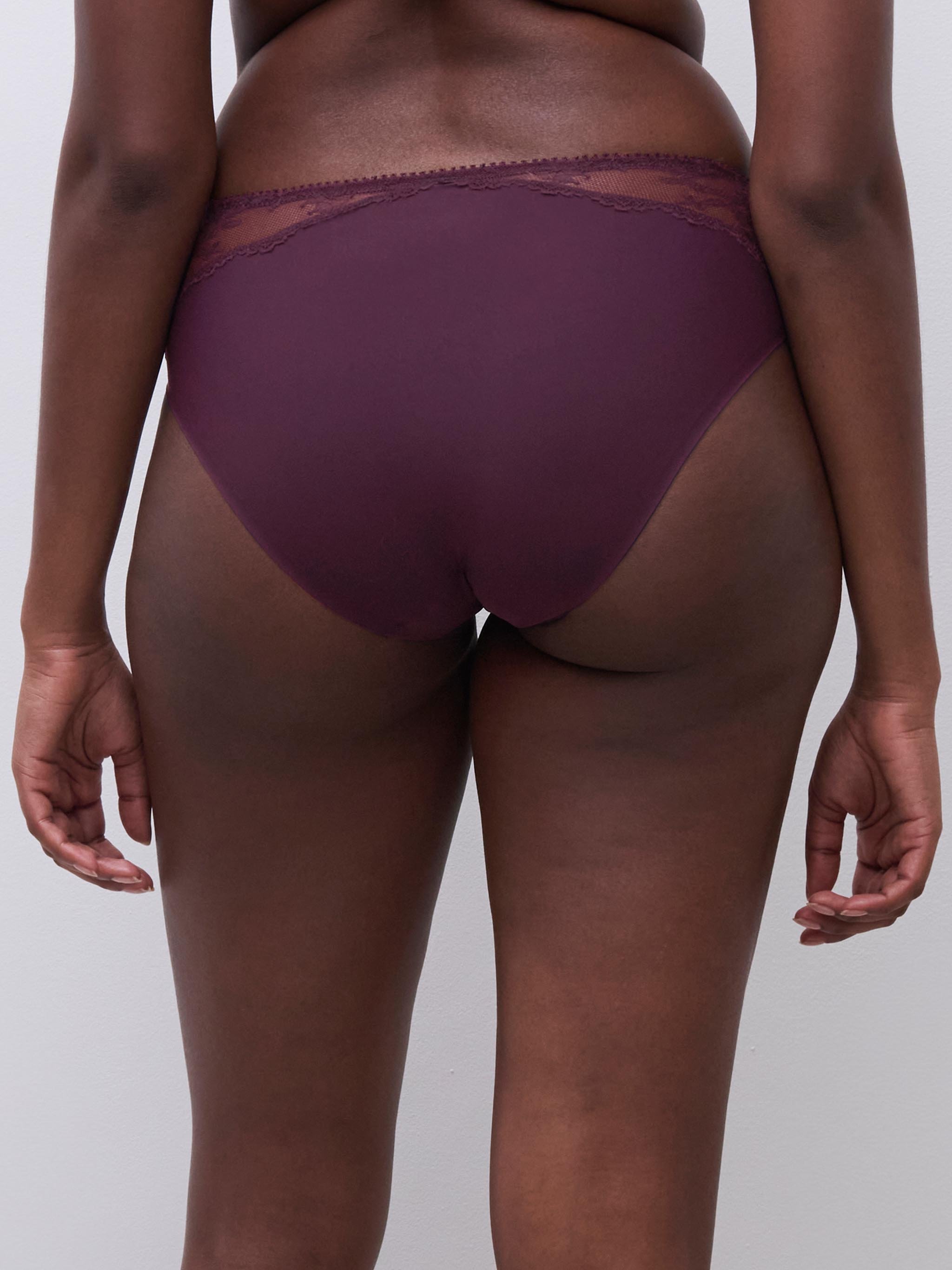 Floral Embroidered Culottes CHANTELLE Purple