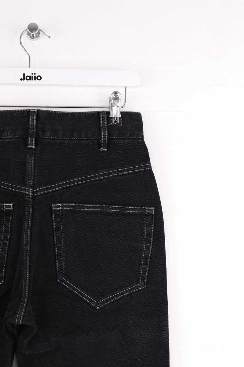 Straight jeans ISABEL MARANT - Seconde Main Black