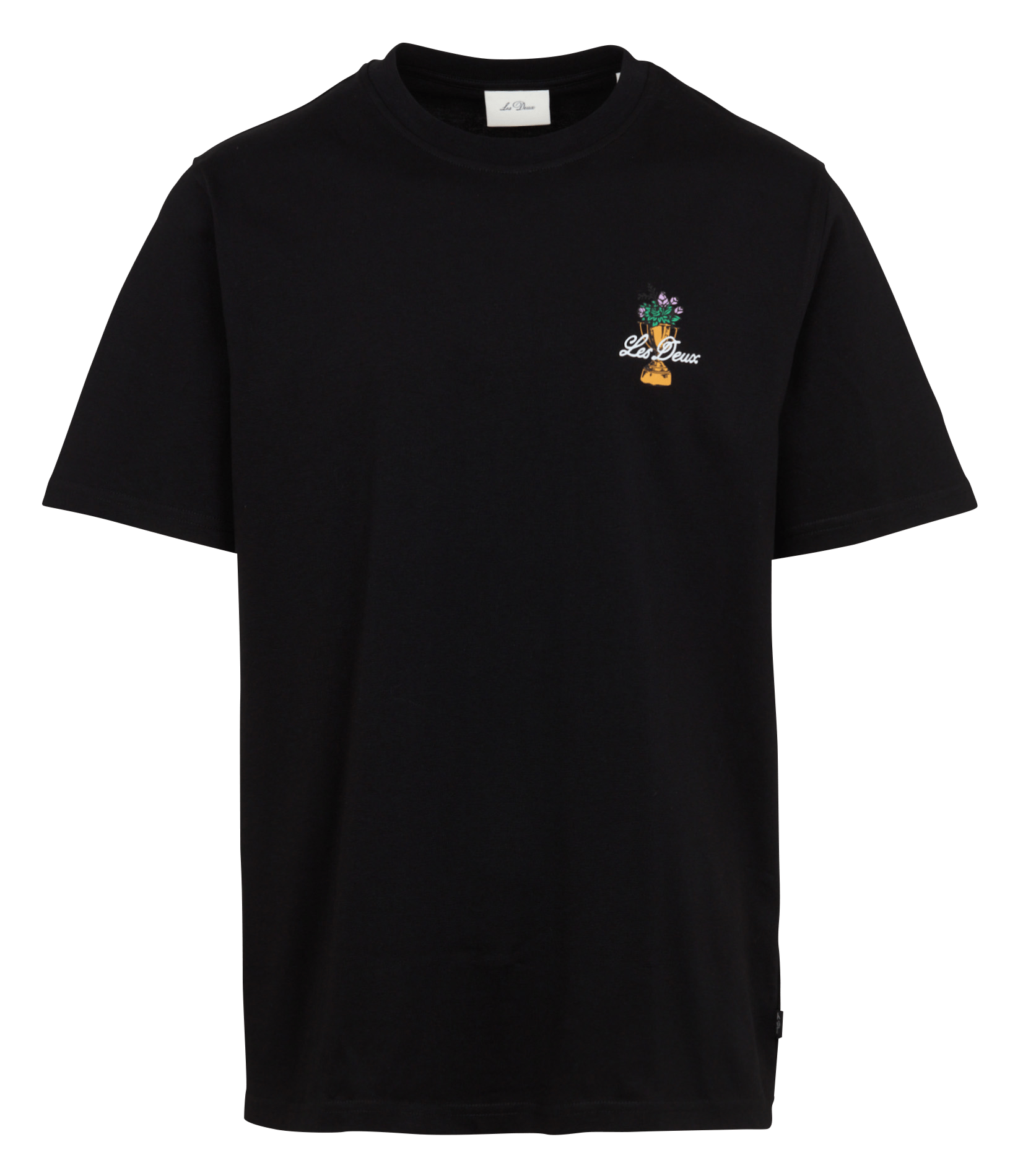 Tee-shirt droit en coton bio LES DEUX