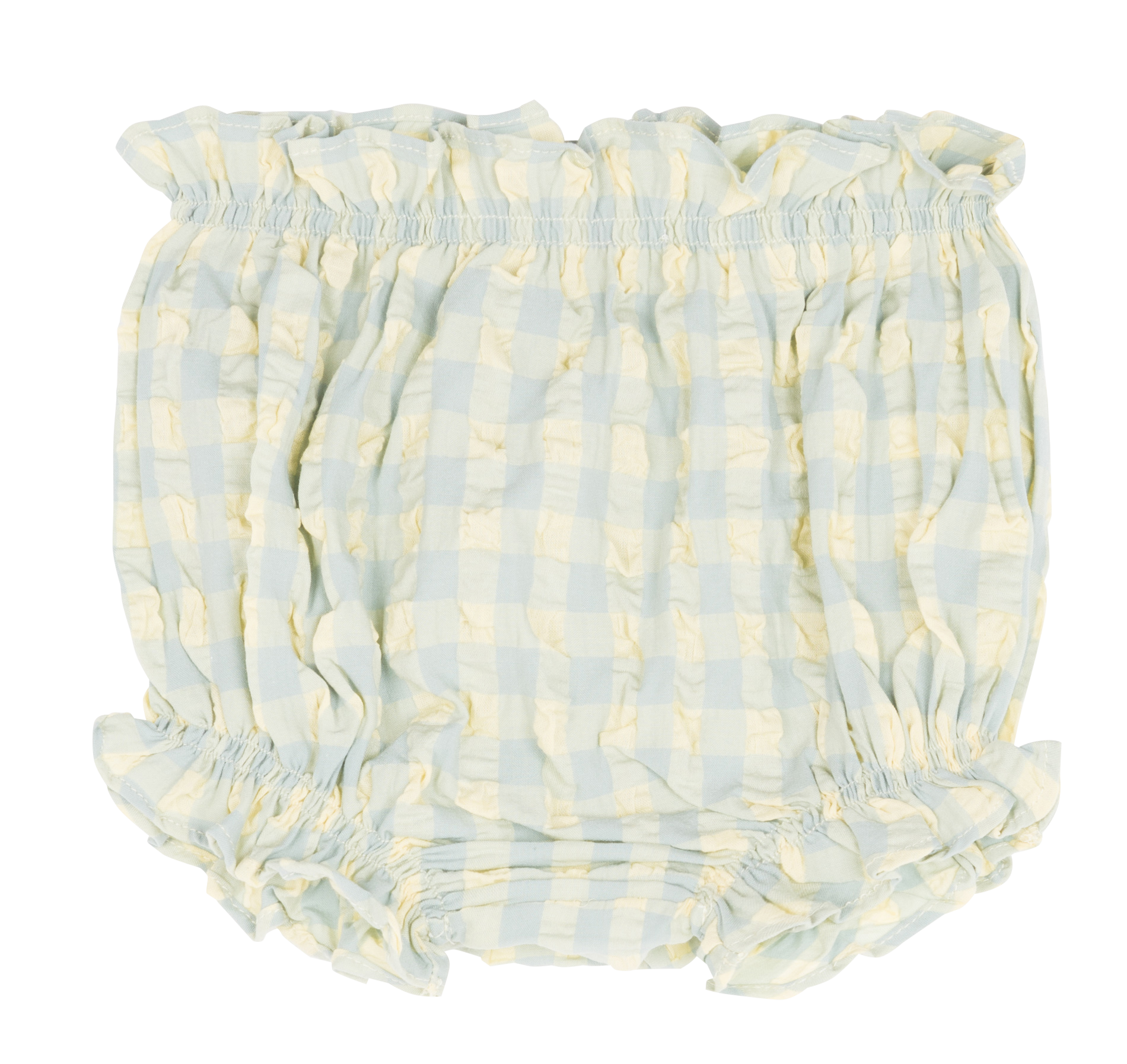 Checked cotton bloomer THE NEW SOCIETY Yellow