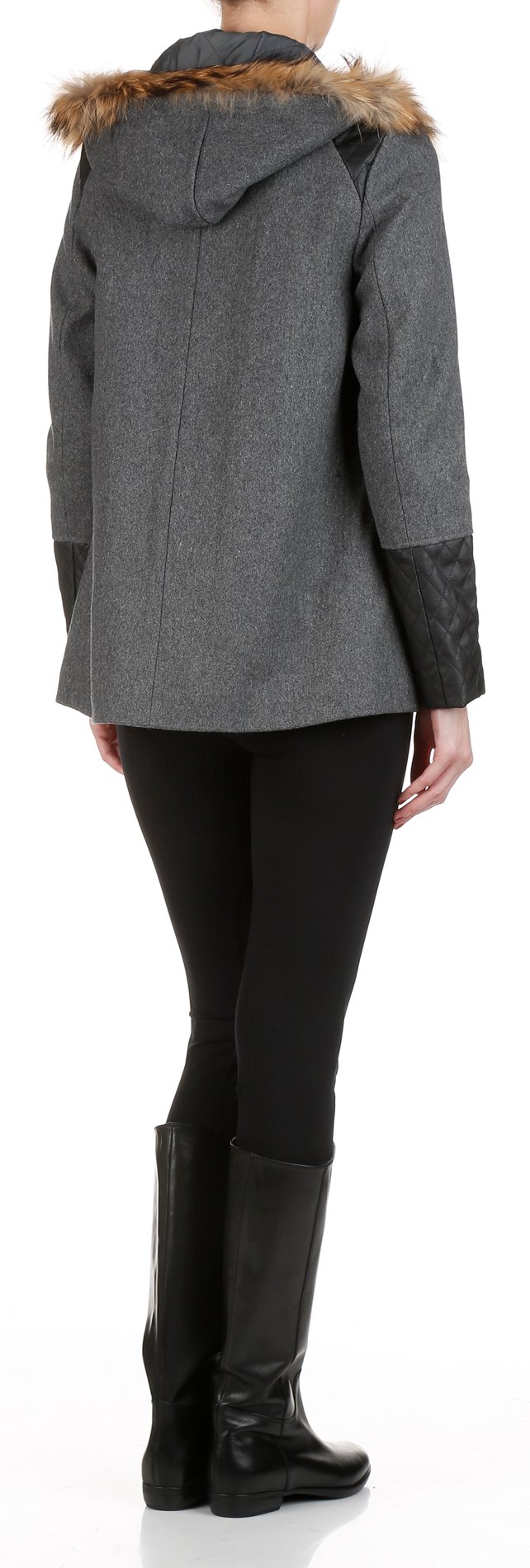 Bottes en cuir JONAK Noir