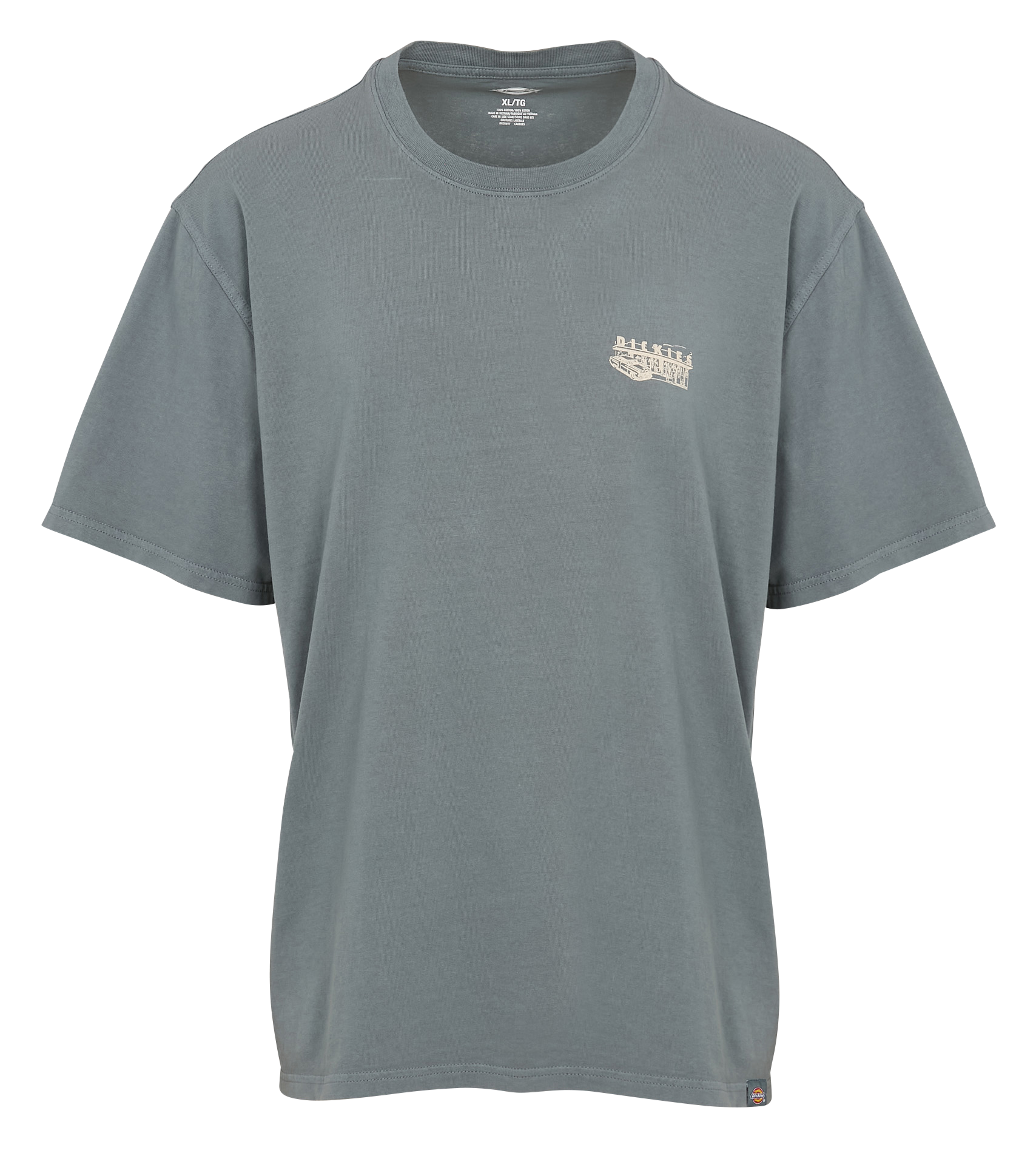 Camiliday round-neck sleeveless cotton top DICKIES Blue