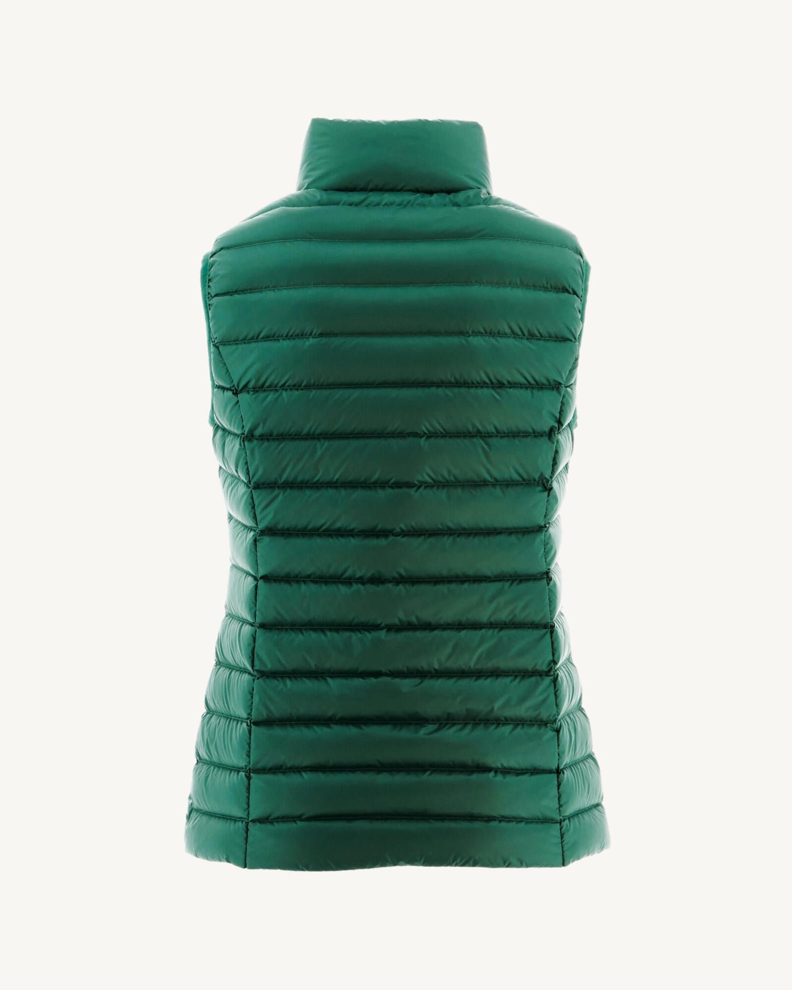 Sleeveless lightweight down vest seda JOTT Green