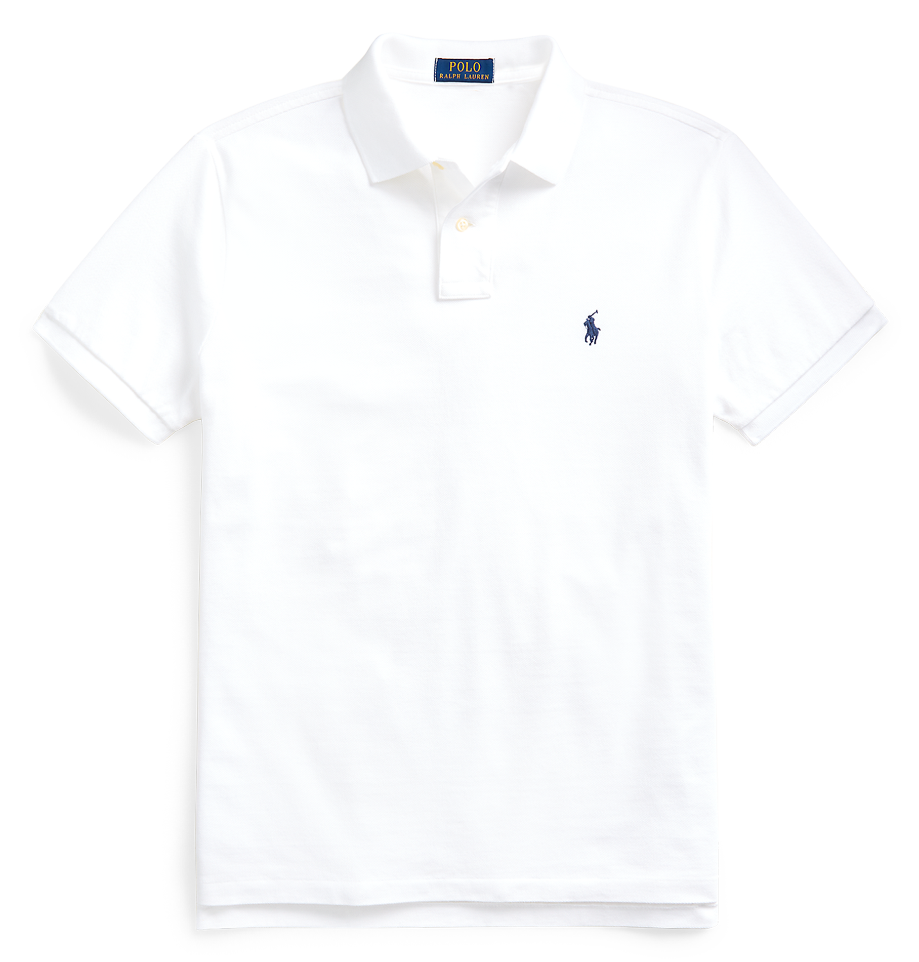Polo custom slim-fit en coton POLO RALPH LAUREN Blanc