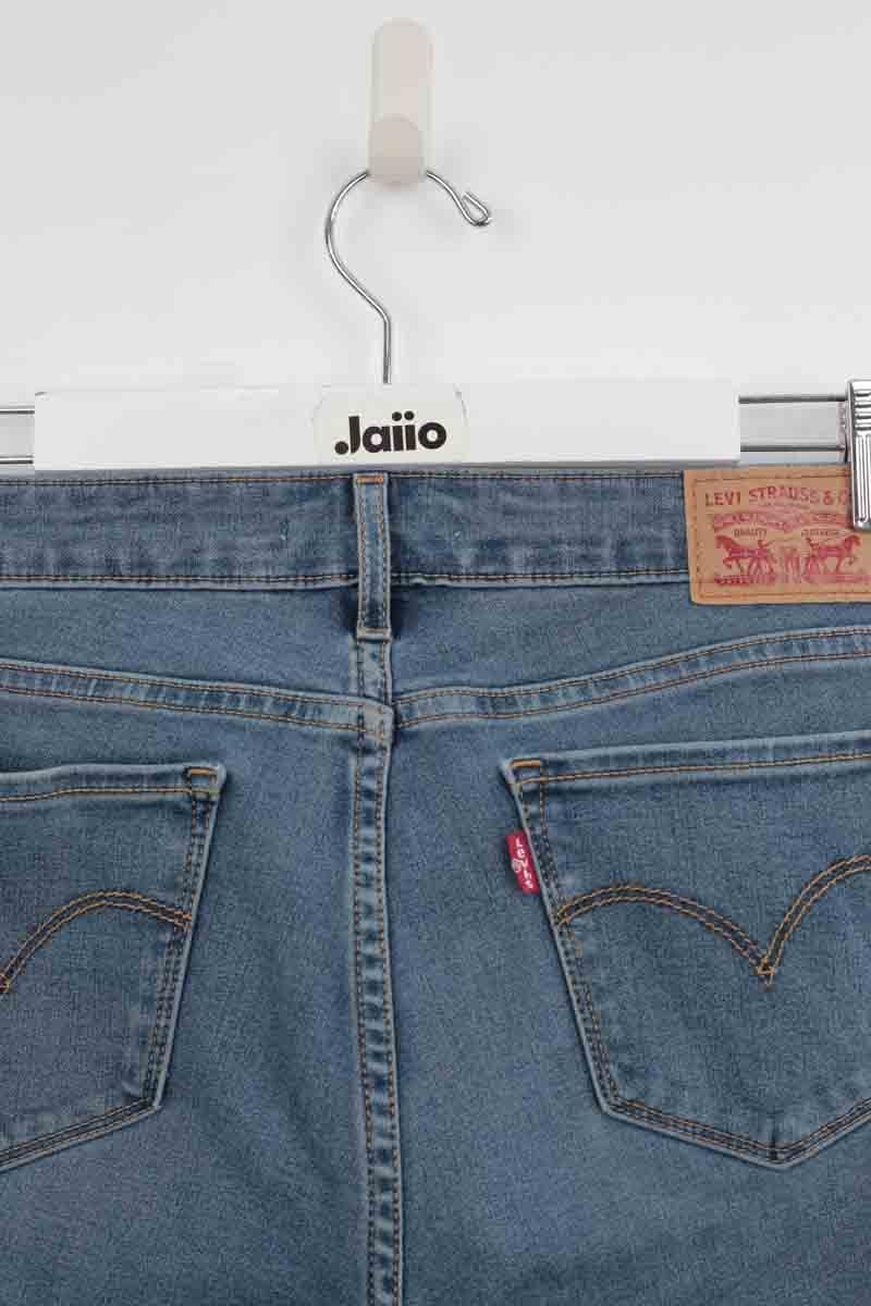 Cotton skinny jeans LEVI'S - Seconde main Blue