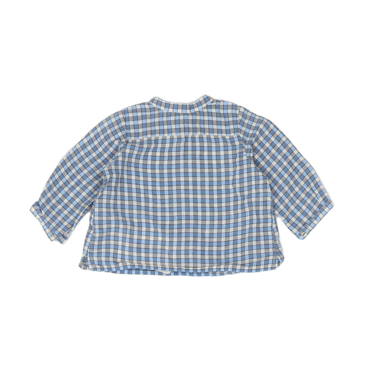 Blue baby shirt - 6 months BONPOINT - Seconde Main Blue