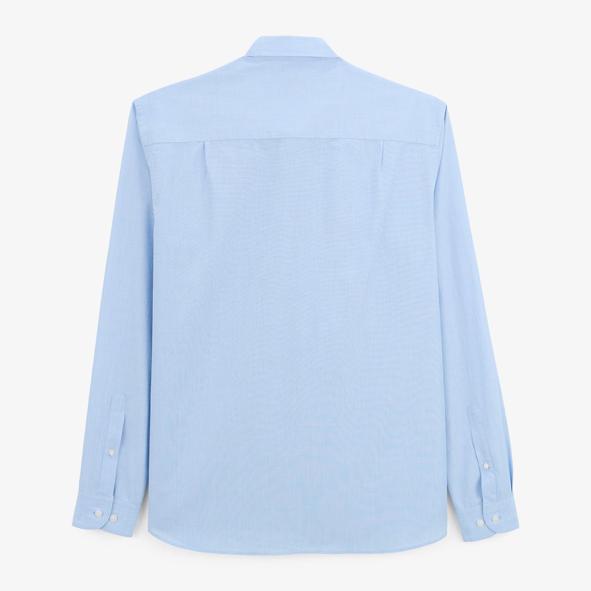 Long-sleeved cotton shirt SERGE BLANCO Blue