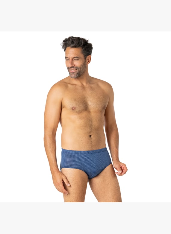 Eminence - Lot de 4 Slips Homme Taille Haute Ouvert - 100% Coton Peigné - Label OEKO-TEX® Standard 100 - Maintien Supérieur, Grand Confort, Hypoallergénique Eminence - Lot de 4 Slips Homme Taille Haute Ouvert - 100% Coton Peigné - Label OEKO-TEX® Standard 100 - Maintien Supérieur, Grand Confort, Hypoallergénique