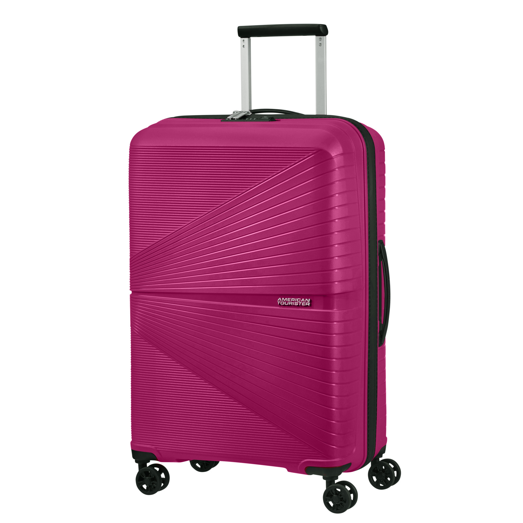 Airconic 4-wheel suitcase size M AMERICAN TOURISTER Pink