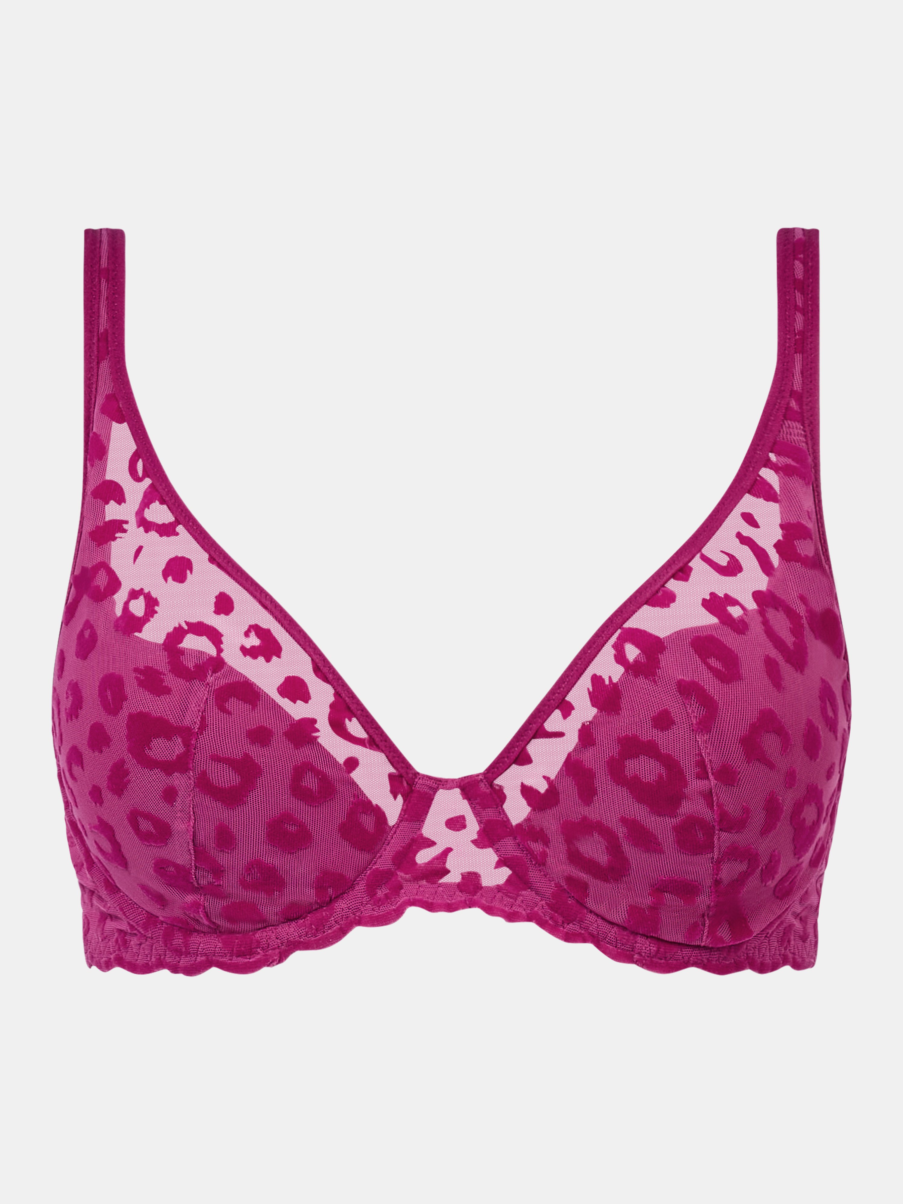 Plunge cup bra CHANTELLE PULP Pink