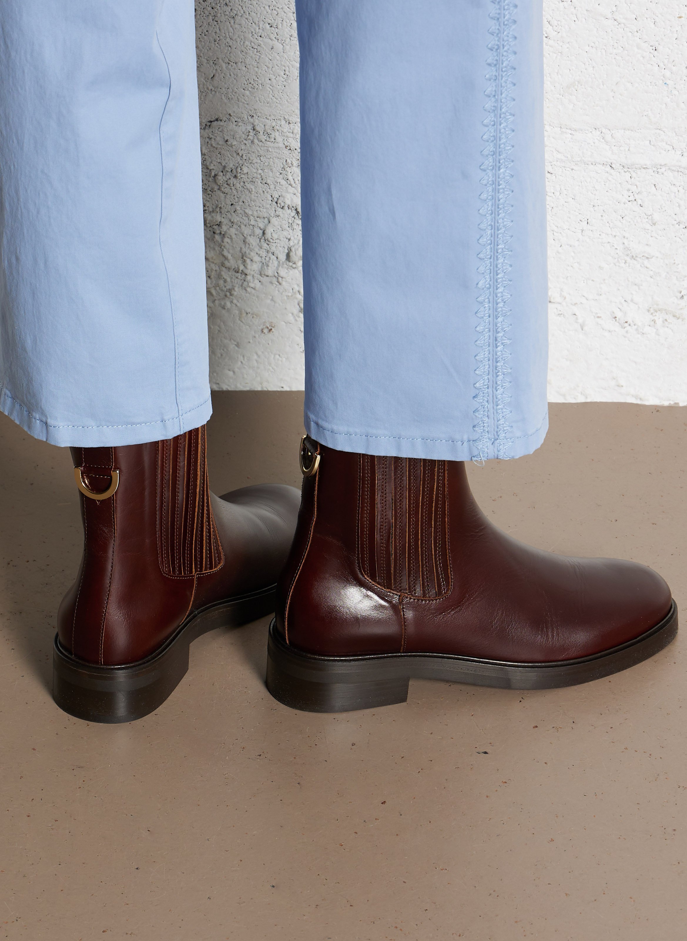 Bottines en cuir BOBBIES Marron