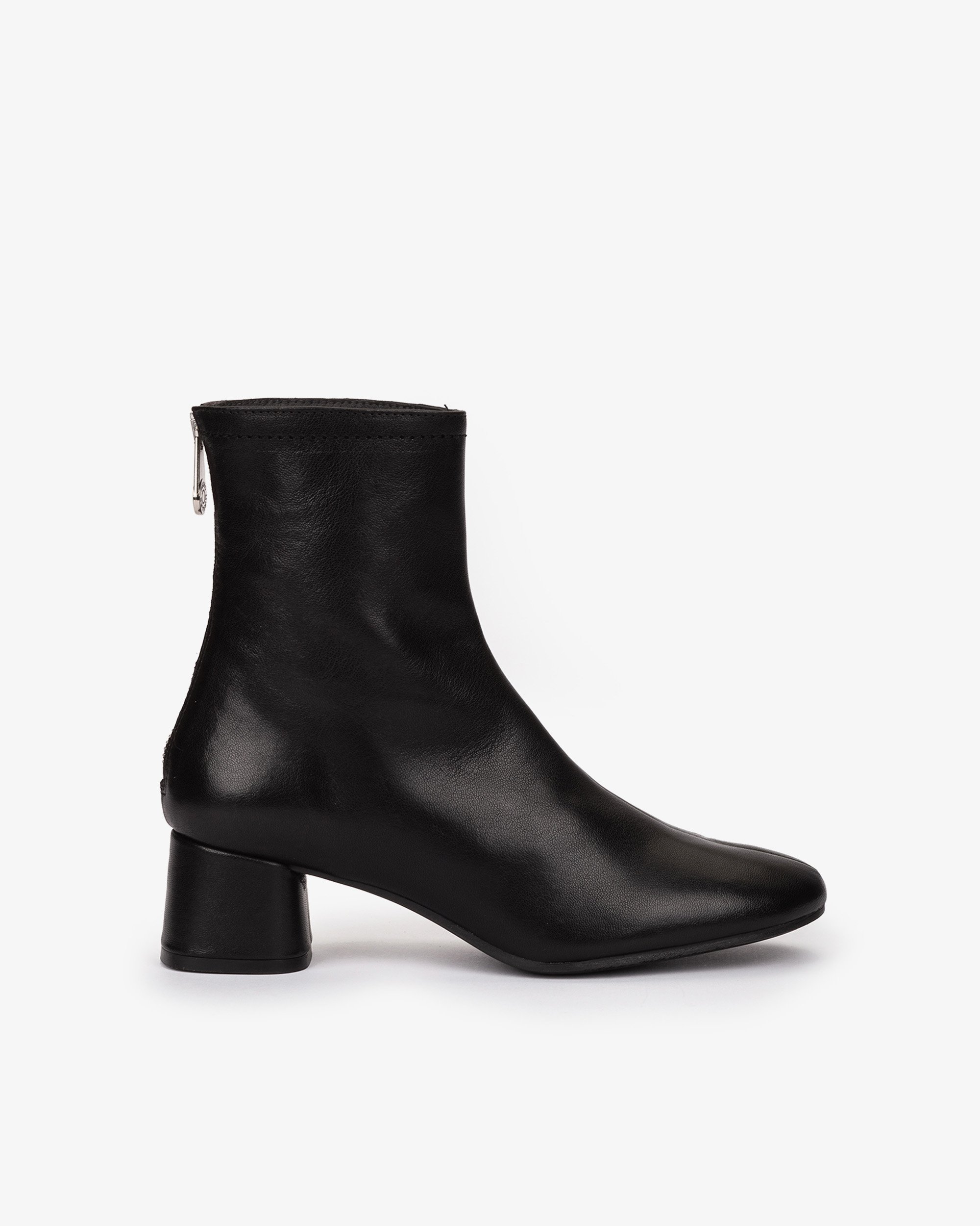 Black leather ankle boots PEDRO MIRALLES Black