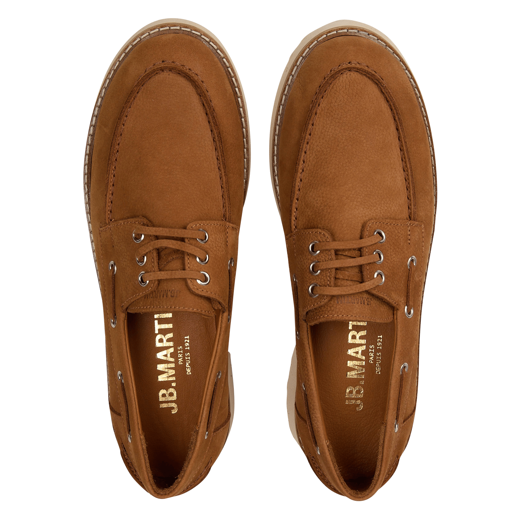 Derby's van nubuck JB MARTIN Beige