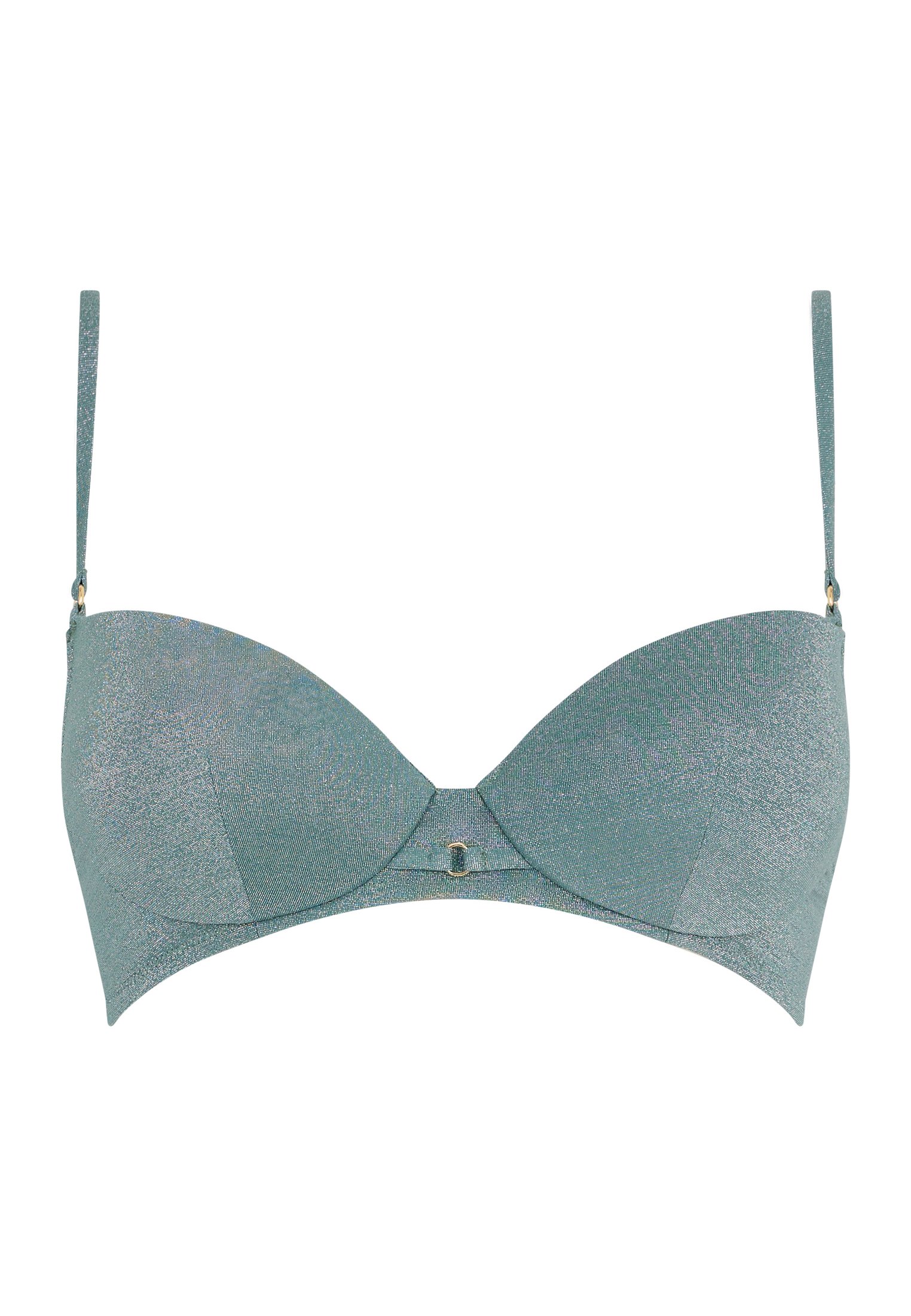 Push-up bikini top with padded cups AUBADE Blue