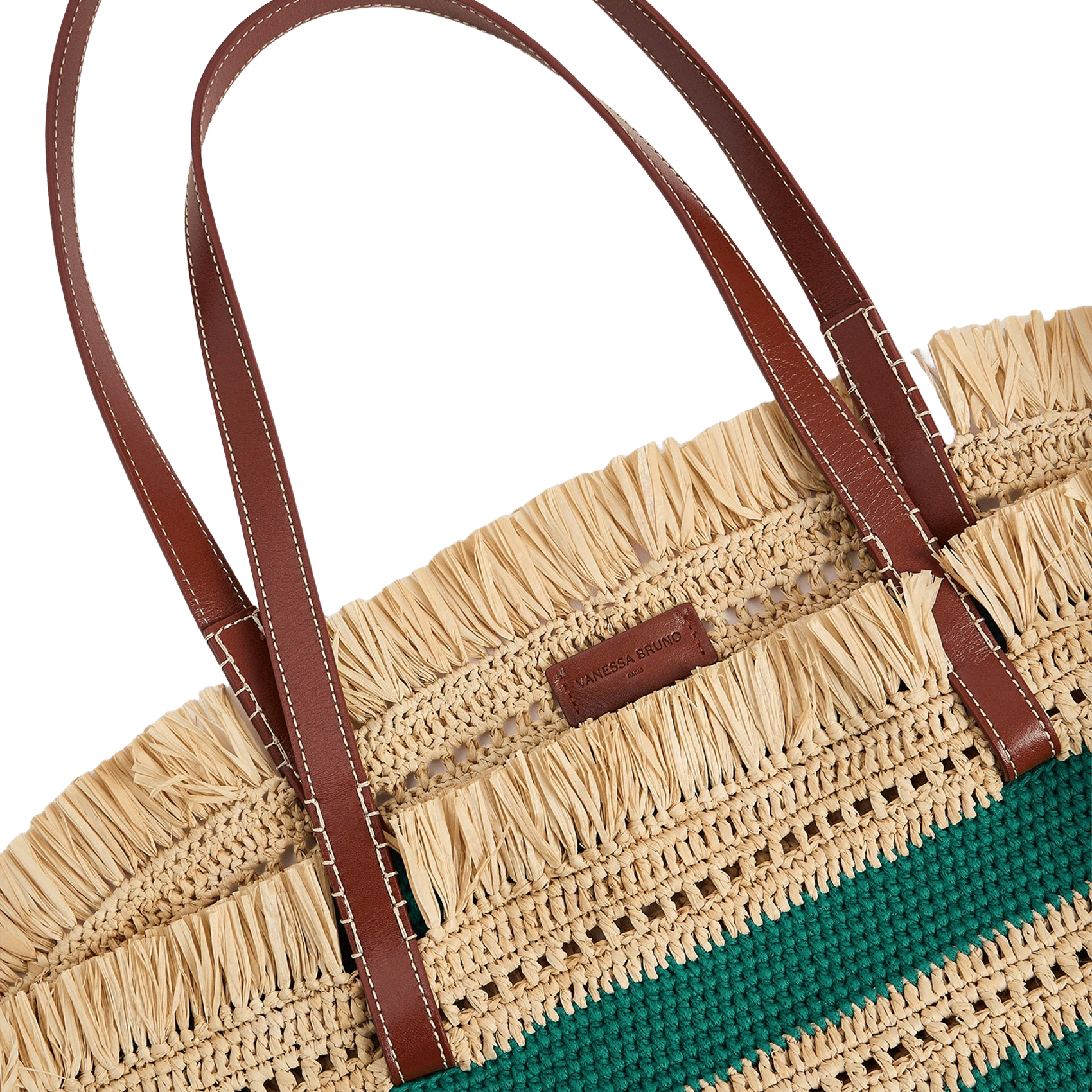 Bast-Shopper VANESSA BRUNO Grun