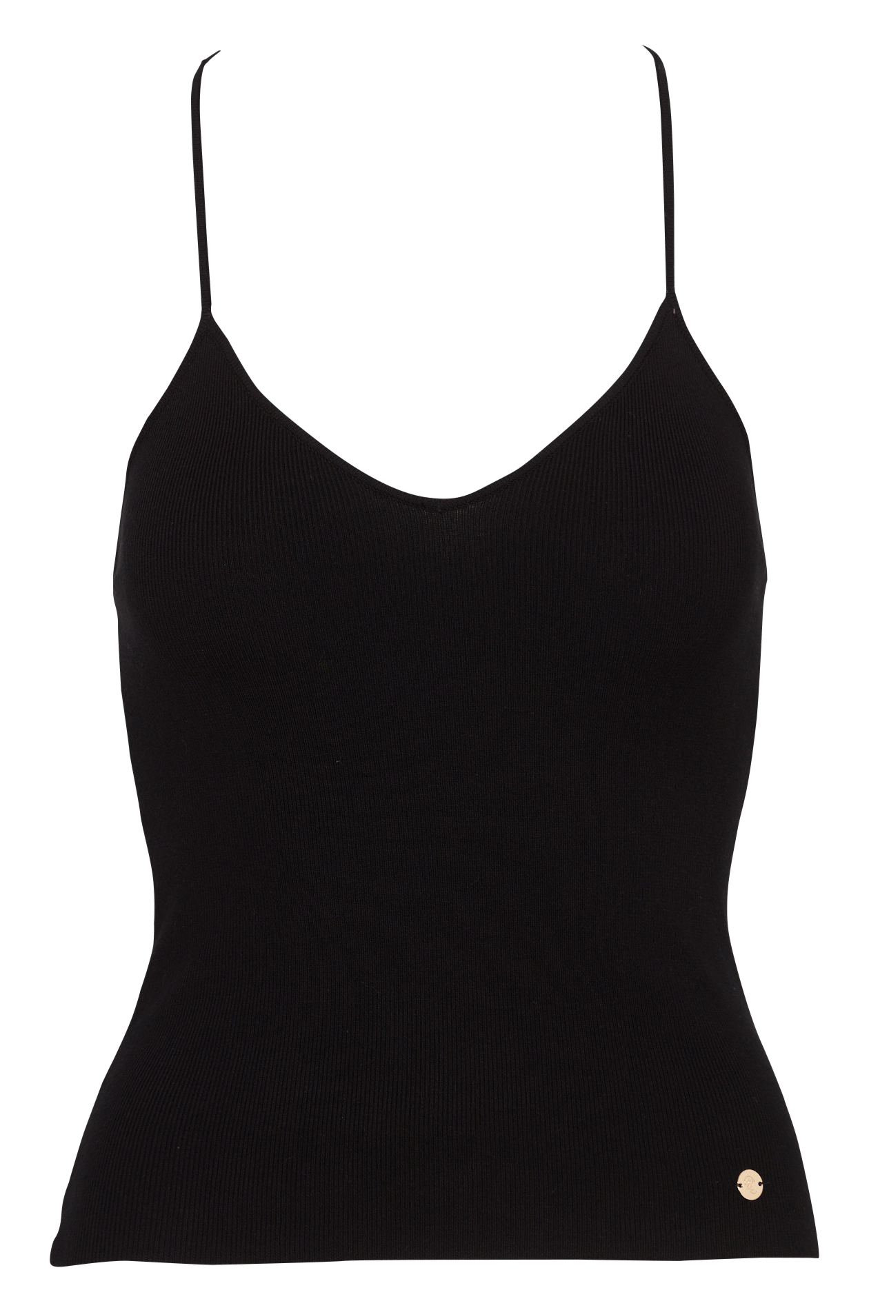 Fitted V-neck knit tank top LA PETITE ETOILE