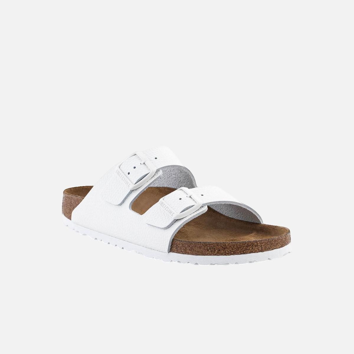 Arizona flat sandals BIRKENSTOCK White