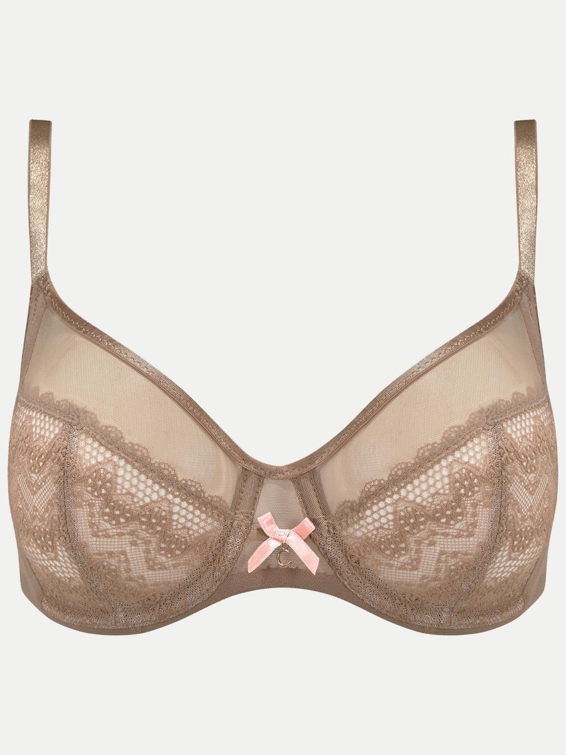 Full-cup bra CHANTELLE Beige