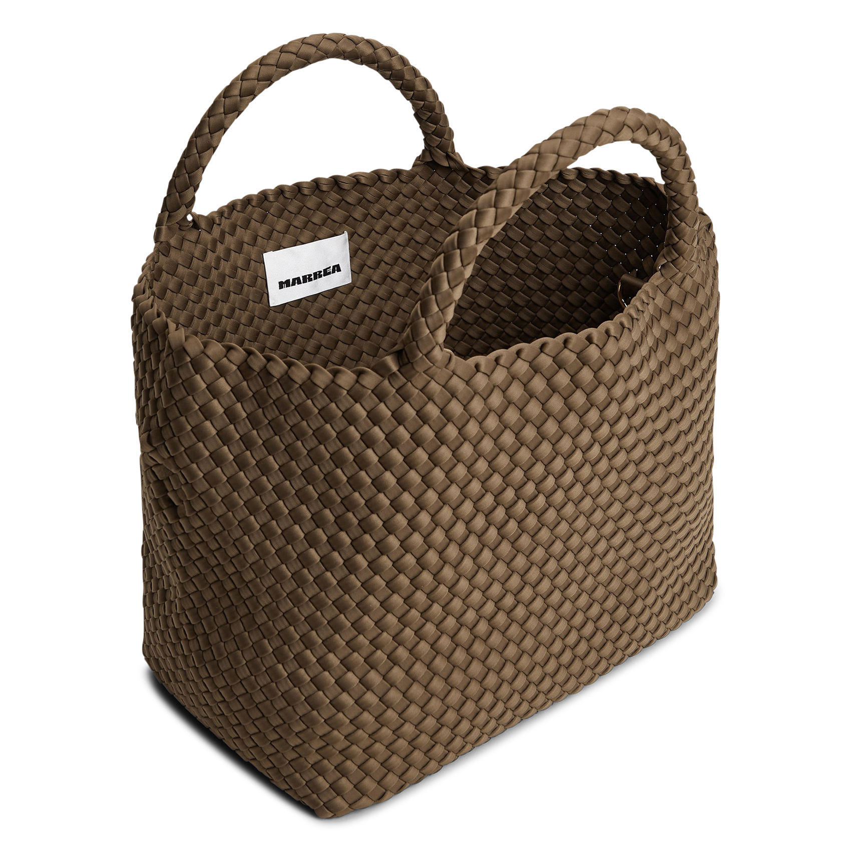 Geflochtene Handtasche MARREA Braun