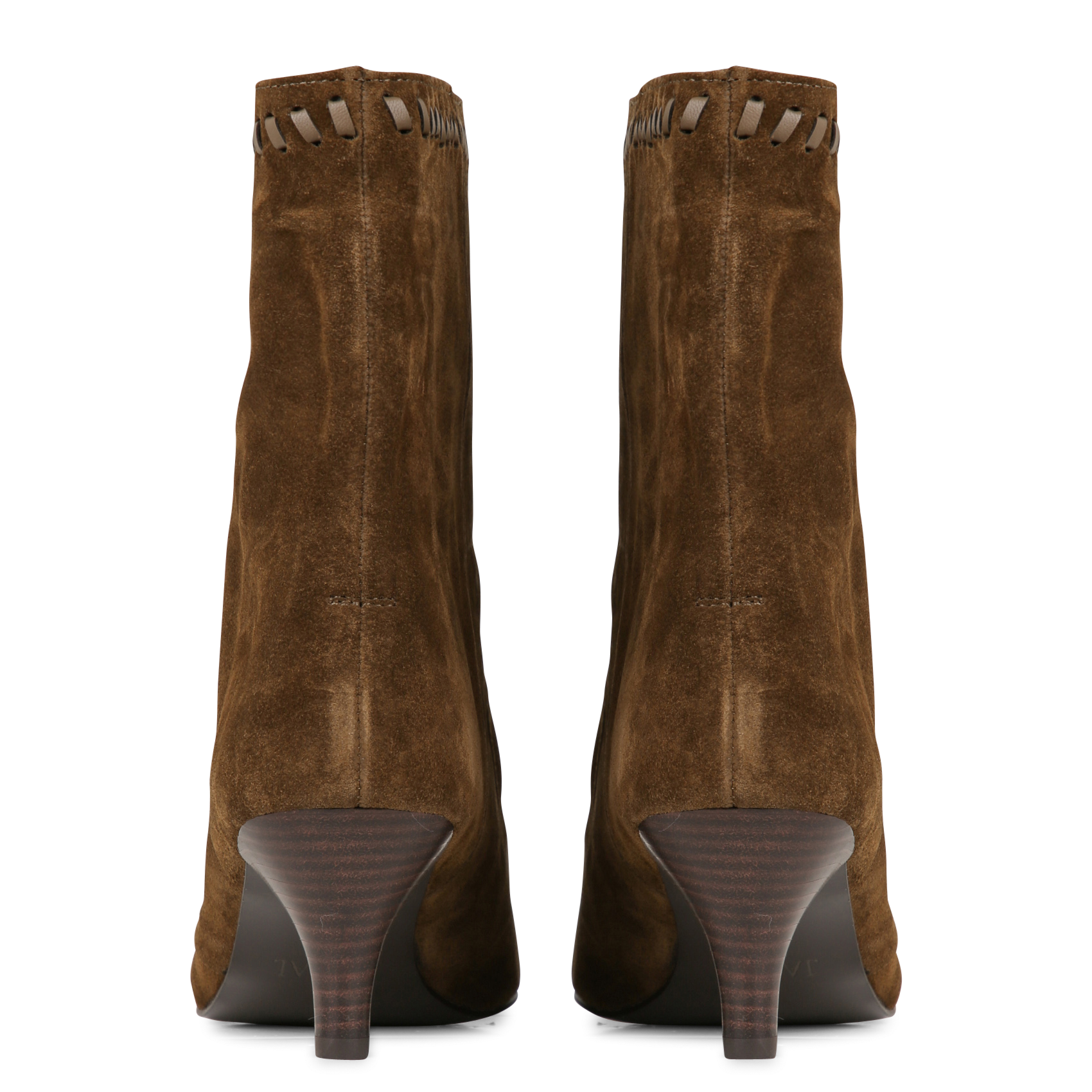 Bottines suédées en cuir TORAL Marron