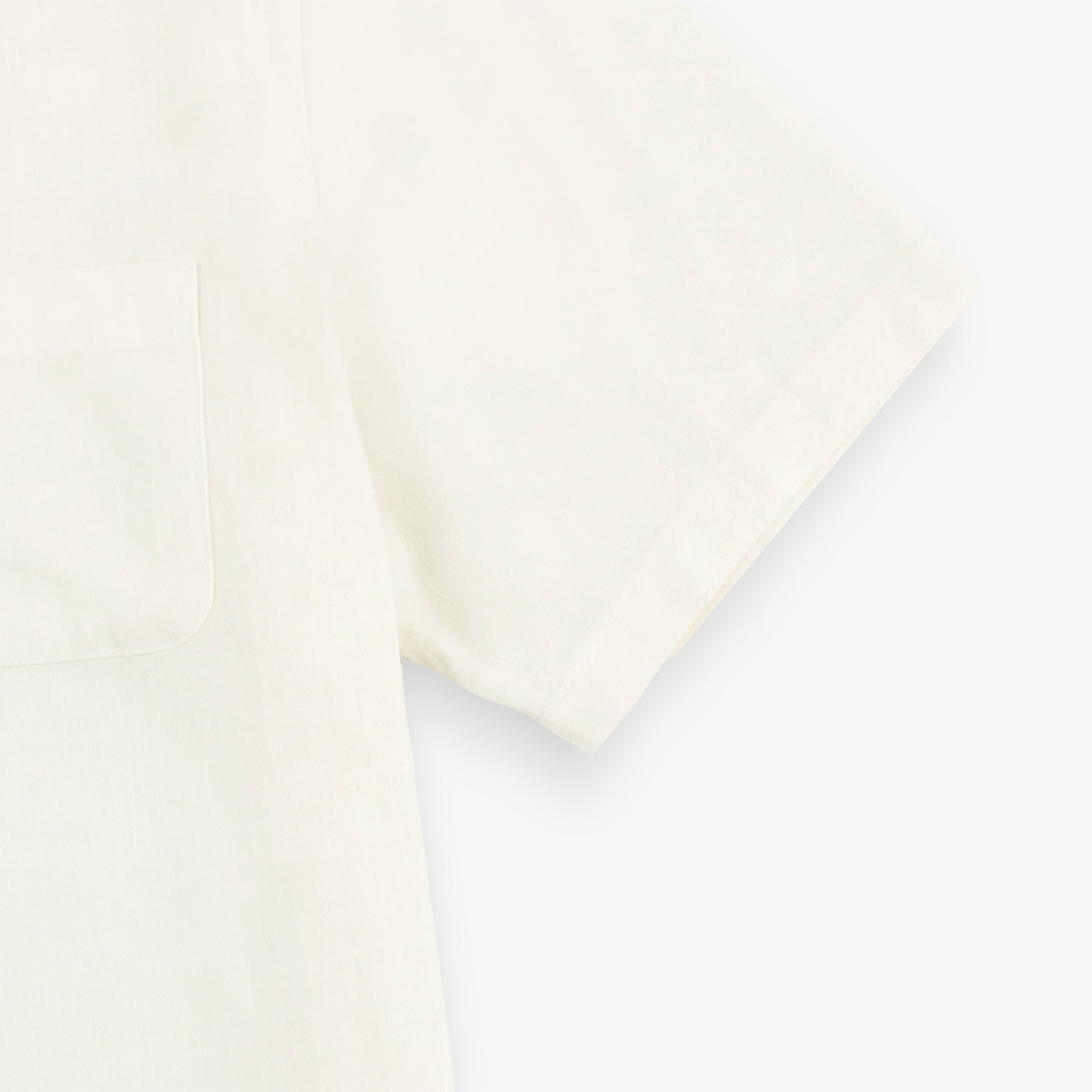 Regular short-sleeve shirt with print SERGE BLANCO White