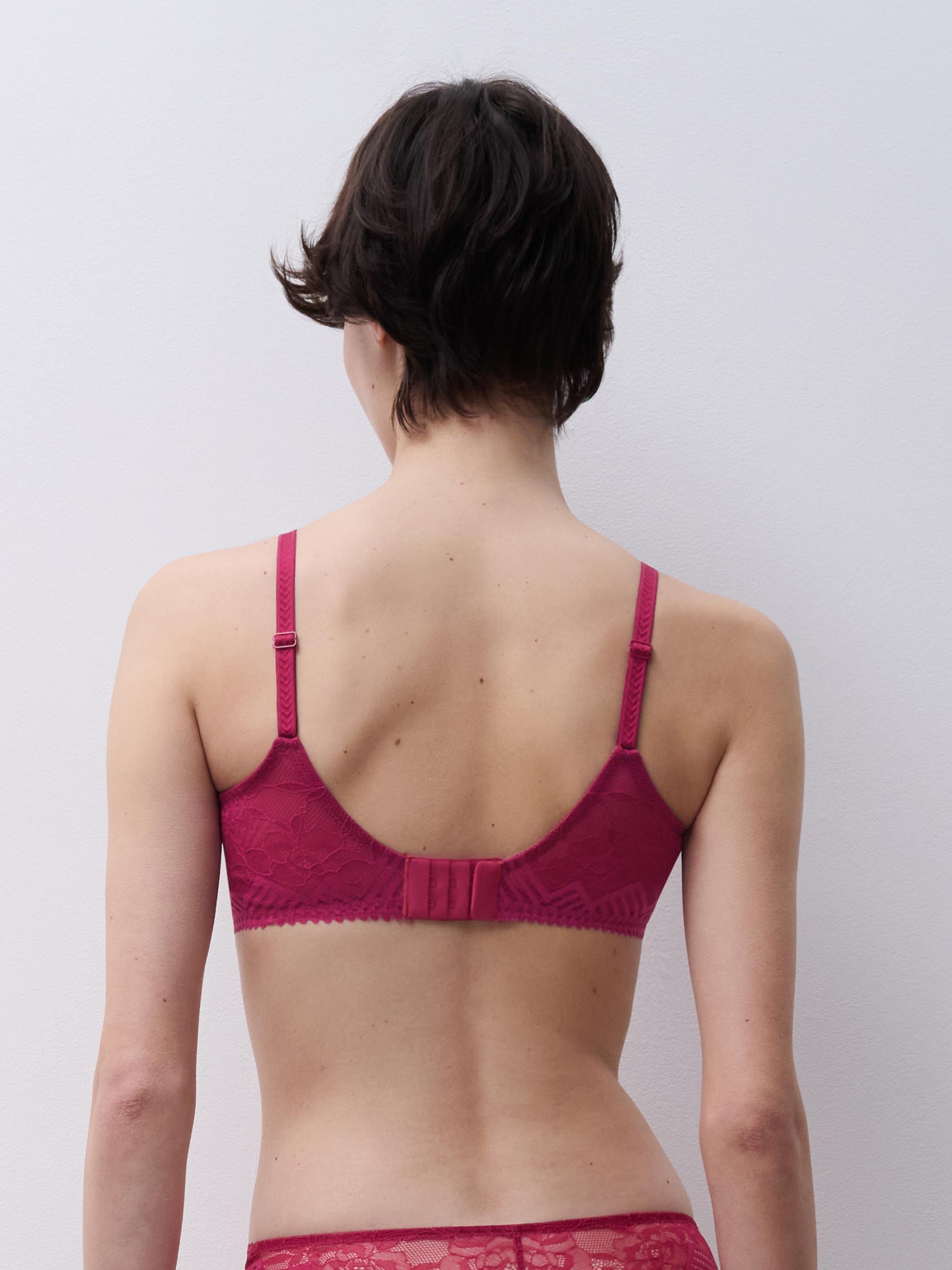 Non-wired support bra CHANTELLE Pink
