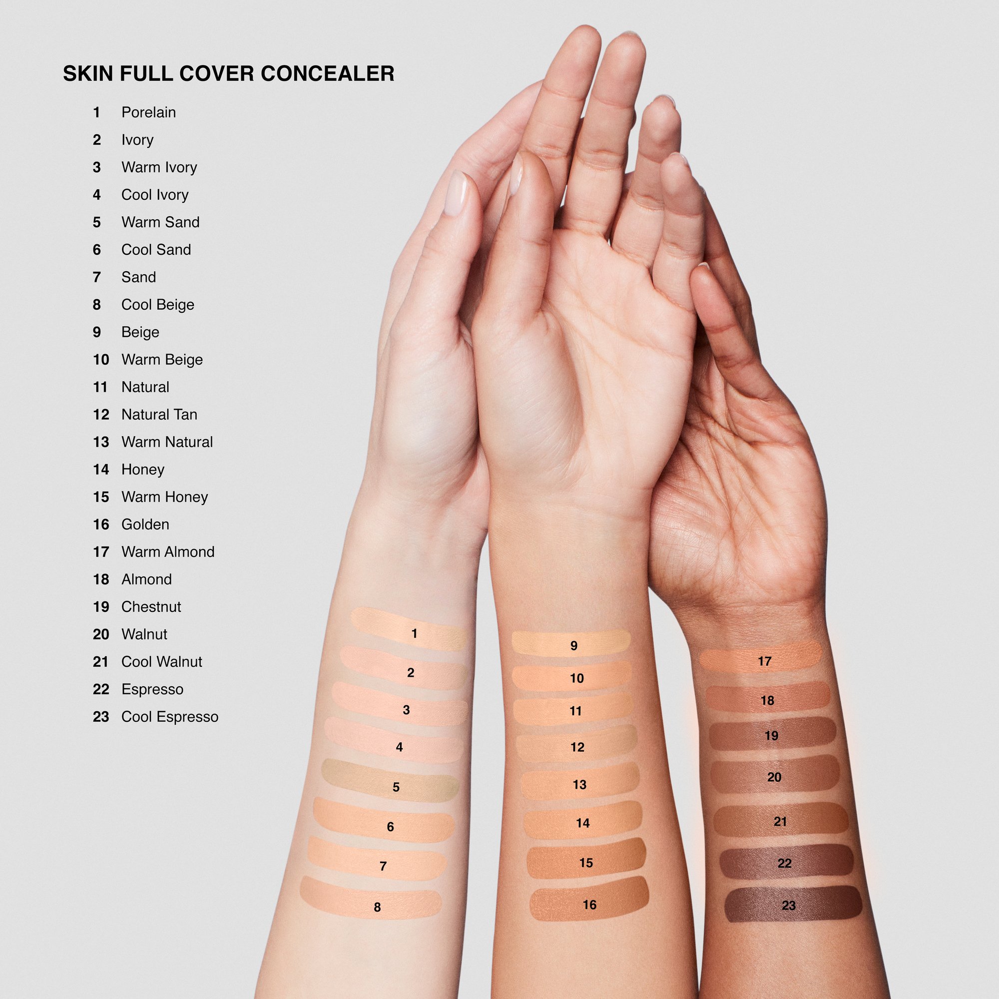Skin Full Cover Concealer - Anticernes BOBBI BROWN 13. warm natural