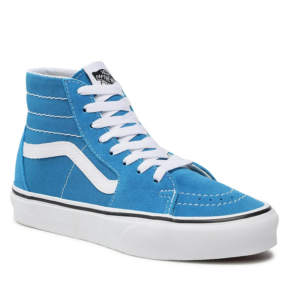 Vans bleu outlet motif