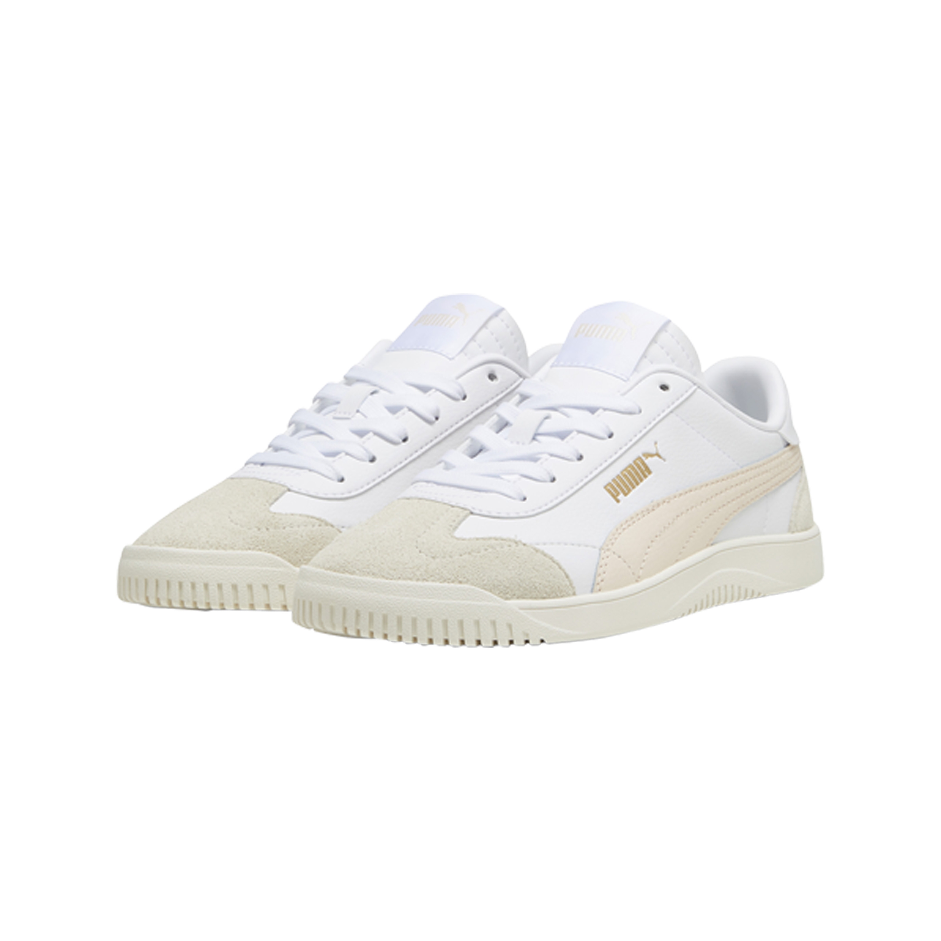 Leather club sneakers PUMA White
