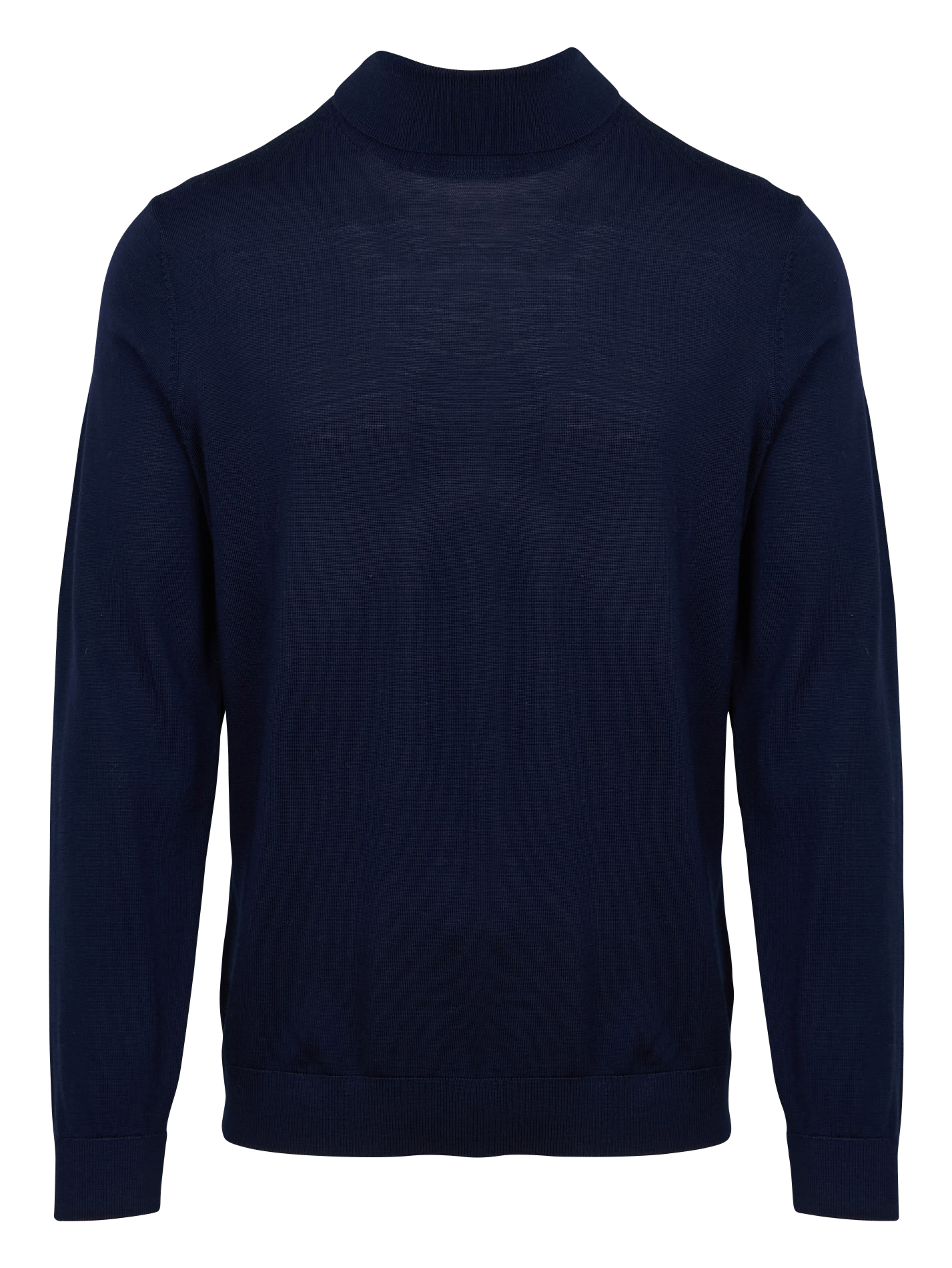 Col roulé regular-fit en laine mérinos SELECTED Bleu