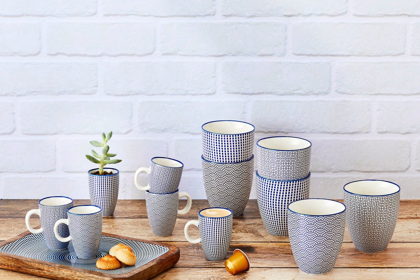 42-Piece Full Dinner Service BJORN Blue