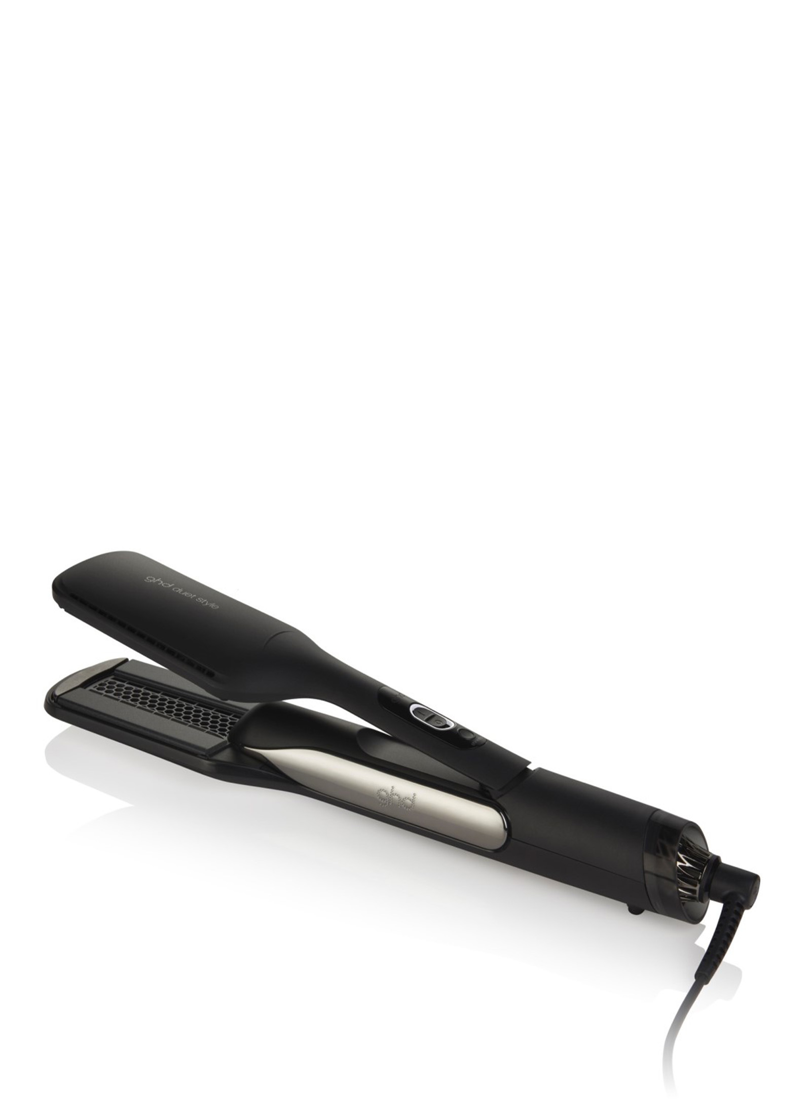 Duet Style 2-in-1 Flat Iron Hair Straightener/Hair Dryer - black GHD Noir
