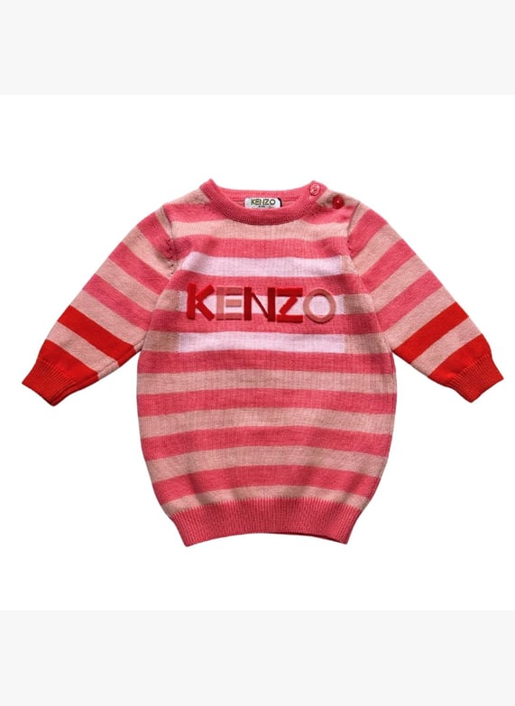 Pull bébé rose mois Rose Kenzo seconde main Enfant Place
