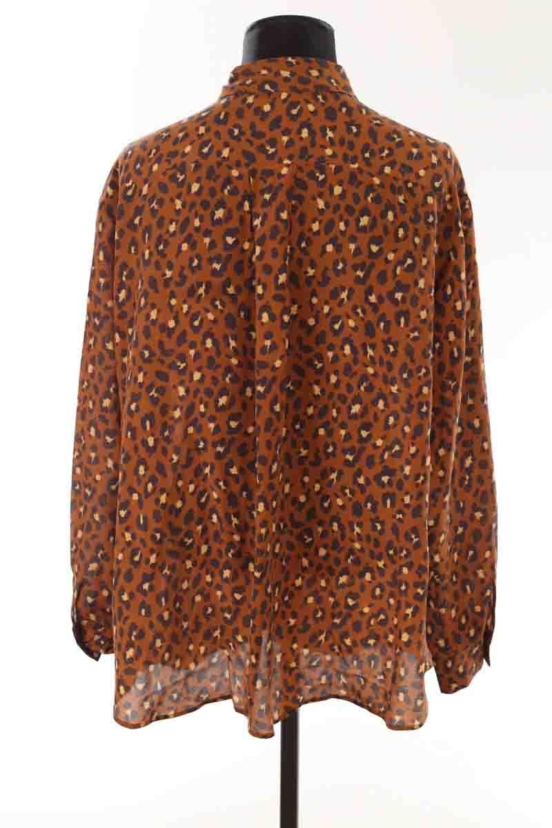 Daniel silk shirt SEZANE - Seconde main Brown