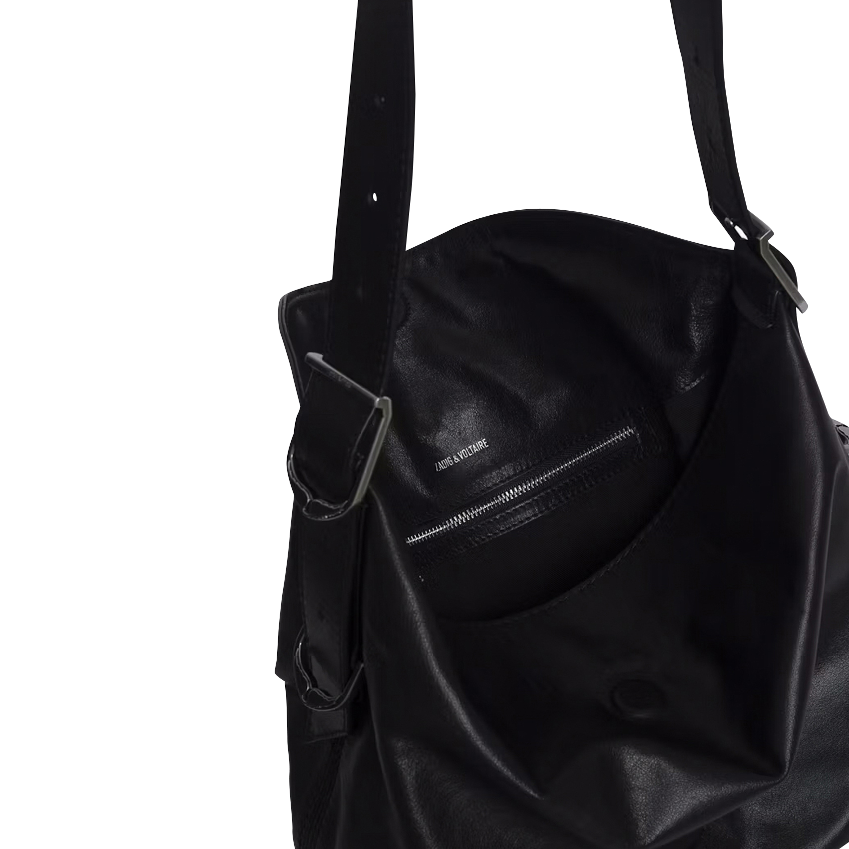 Leren crossbodytas  ZADIG&VOLTAIRE Zwart