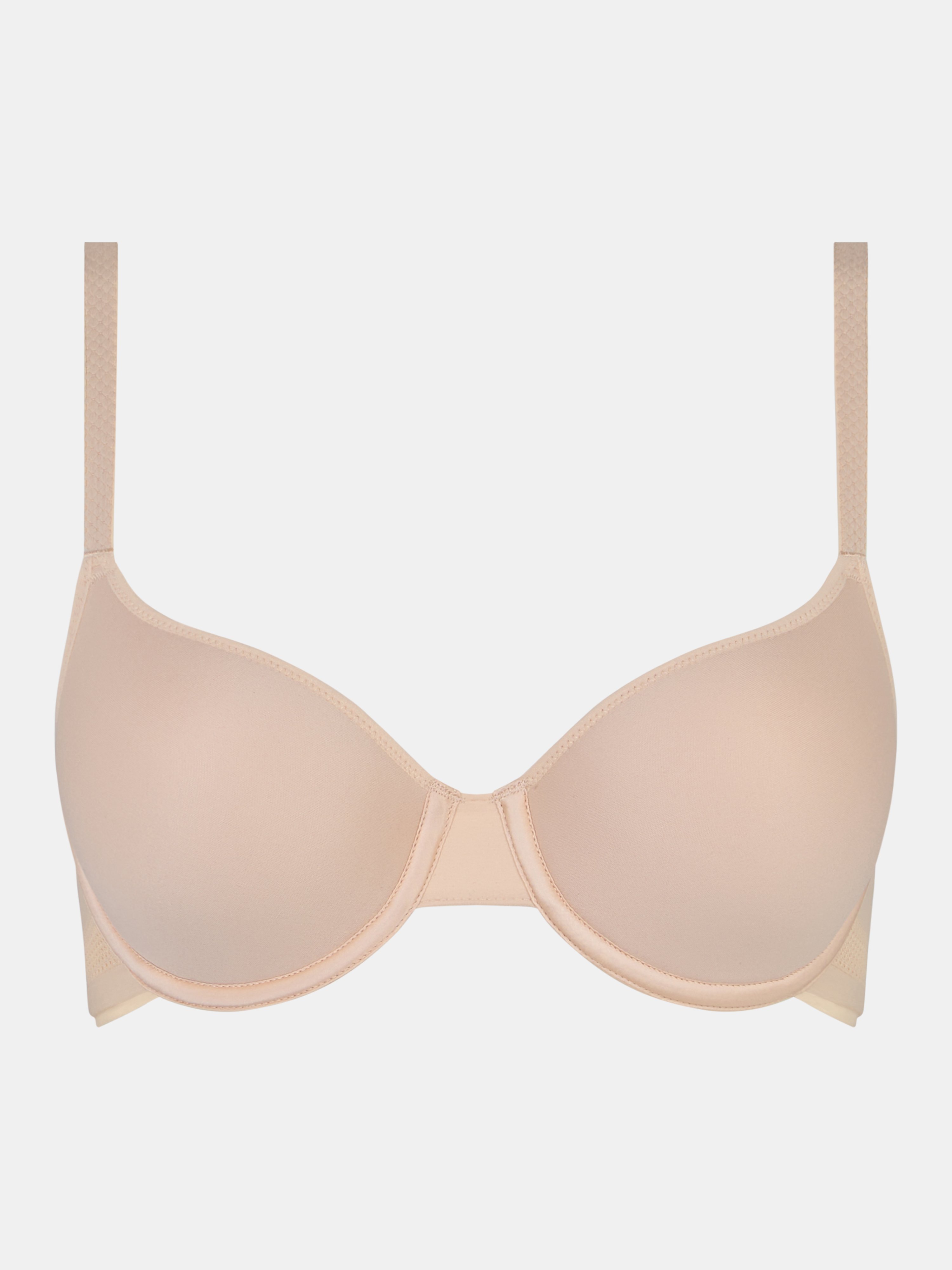Full-cup memory foam bra CHANTELLE Beige