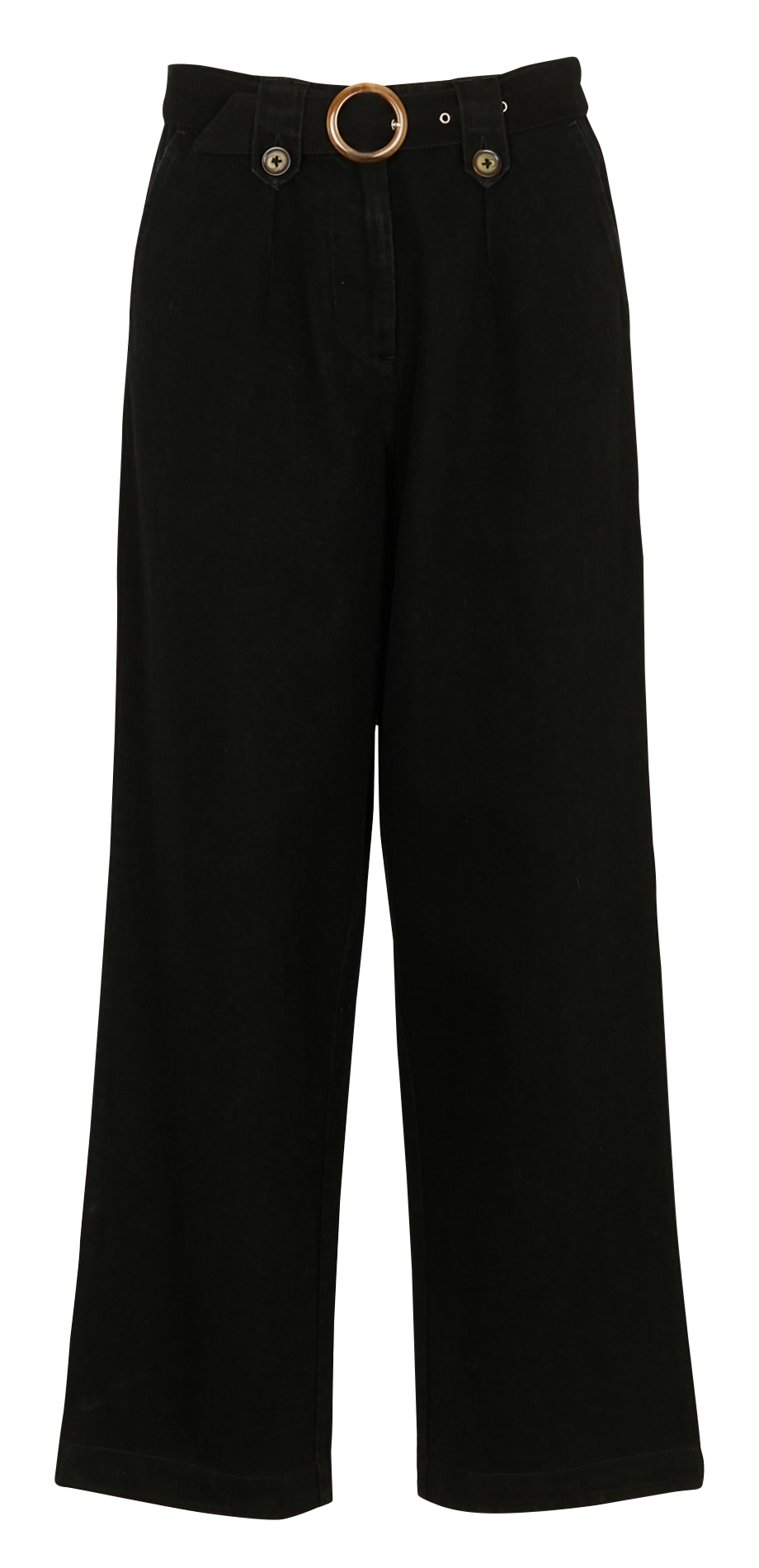 Weit geschnittene Jeans EMILE ET IDA Schwarz