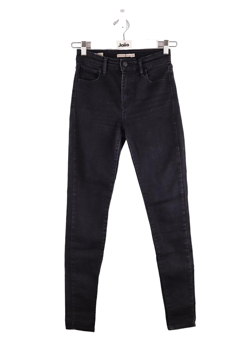 Cotton skinny jeans LEVI'S - Seconde main Black